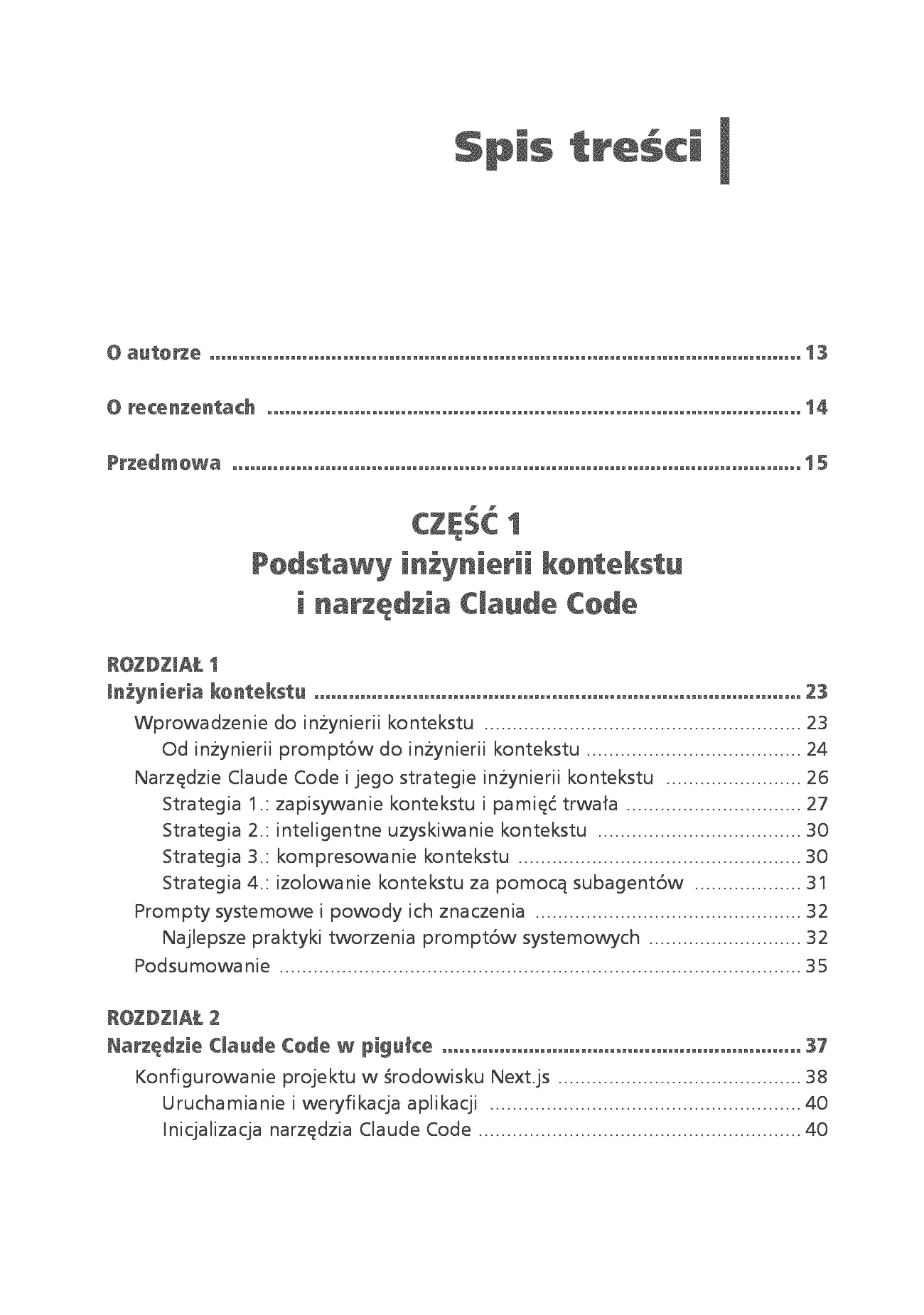 Fragment „Claude Code i programowanie agentowe. Przewodnik dewelopera po systemach agentowych” — strona 3 z 26