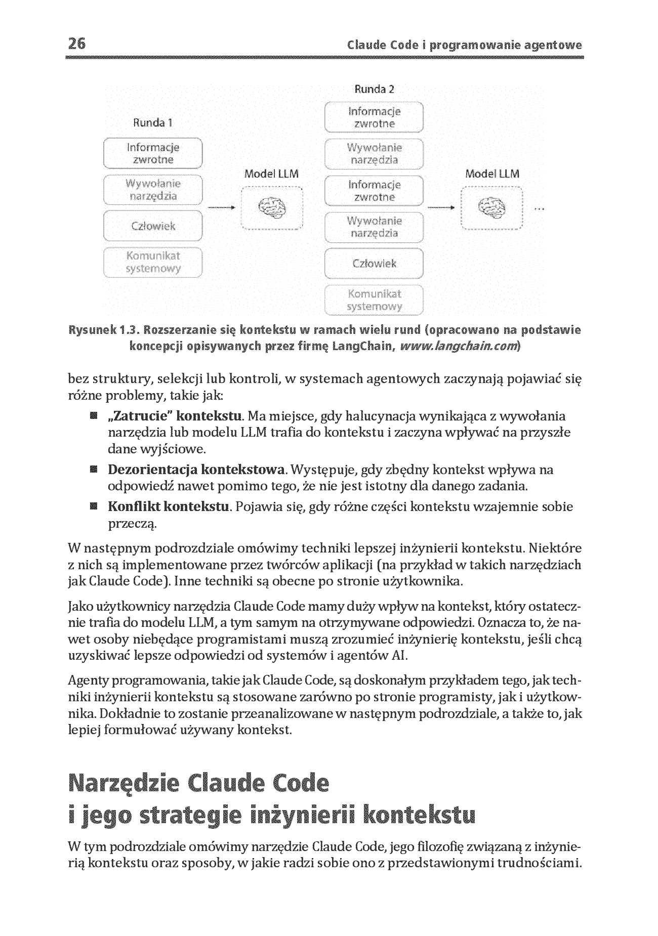 Fragment „Claude Code i programowanie agentowe. Przewodnik dewelopera po systemach agentowych” — strona 14 z 26