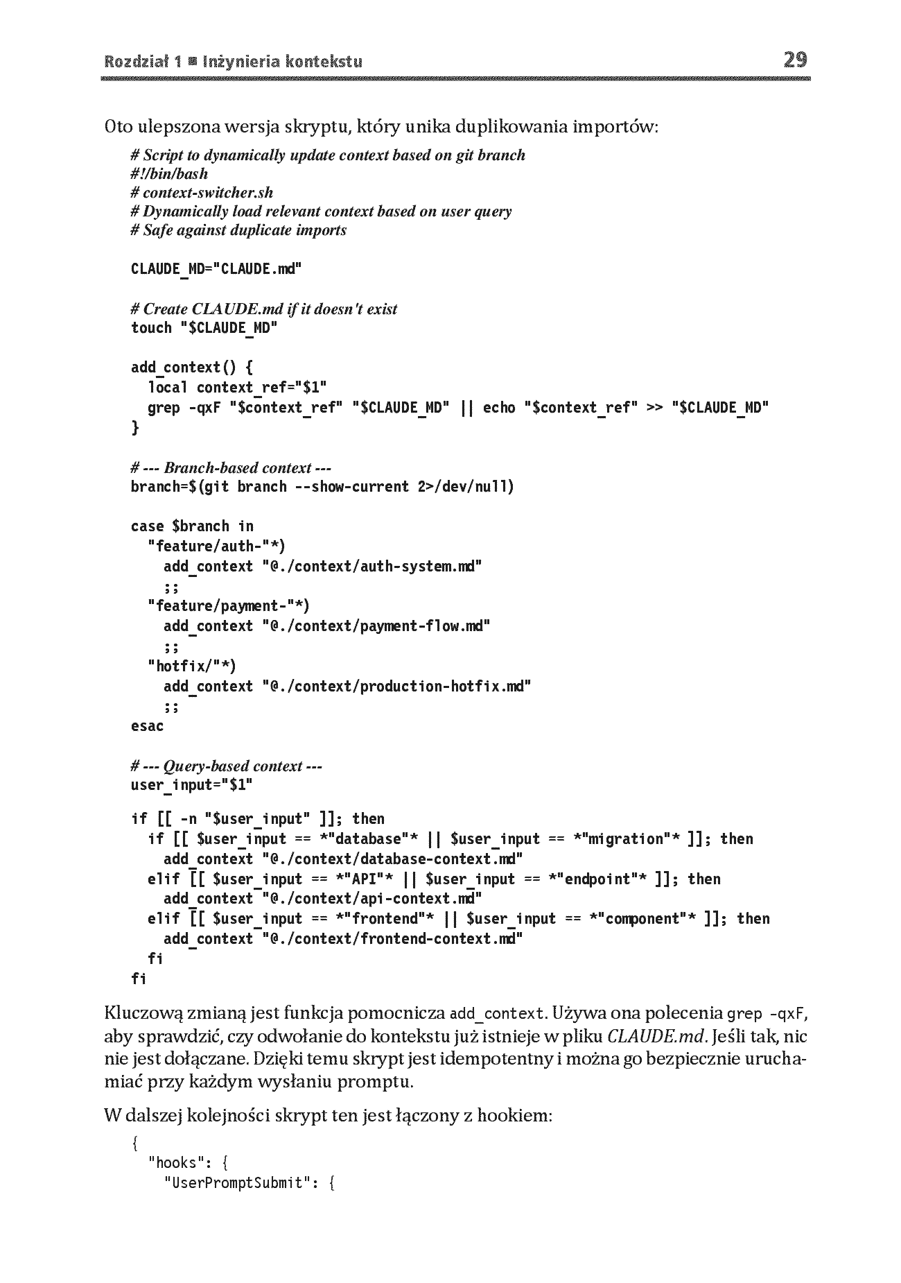 Fragment „Claude Code i programowanie agentowe. Przewodnik dewelopera po systemach agentowych” — strona 17 z 26