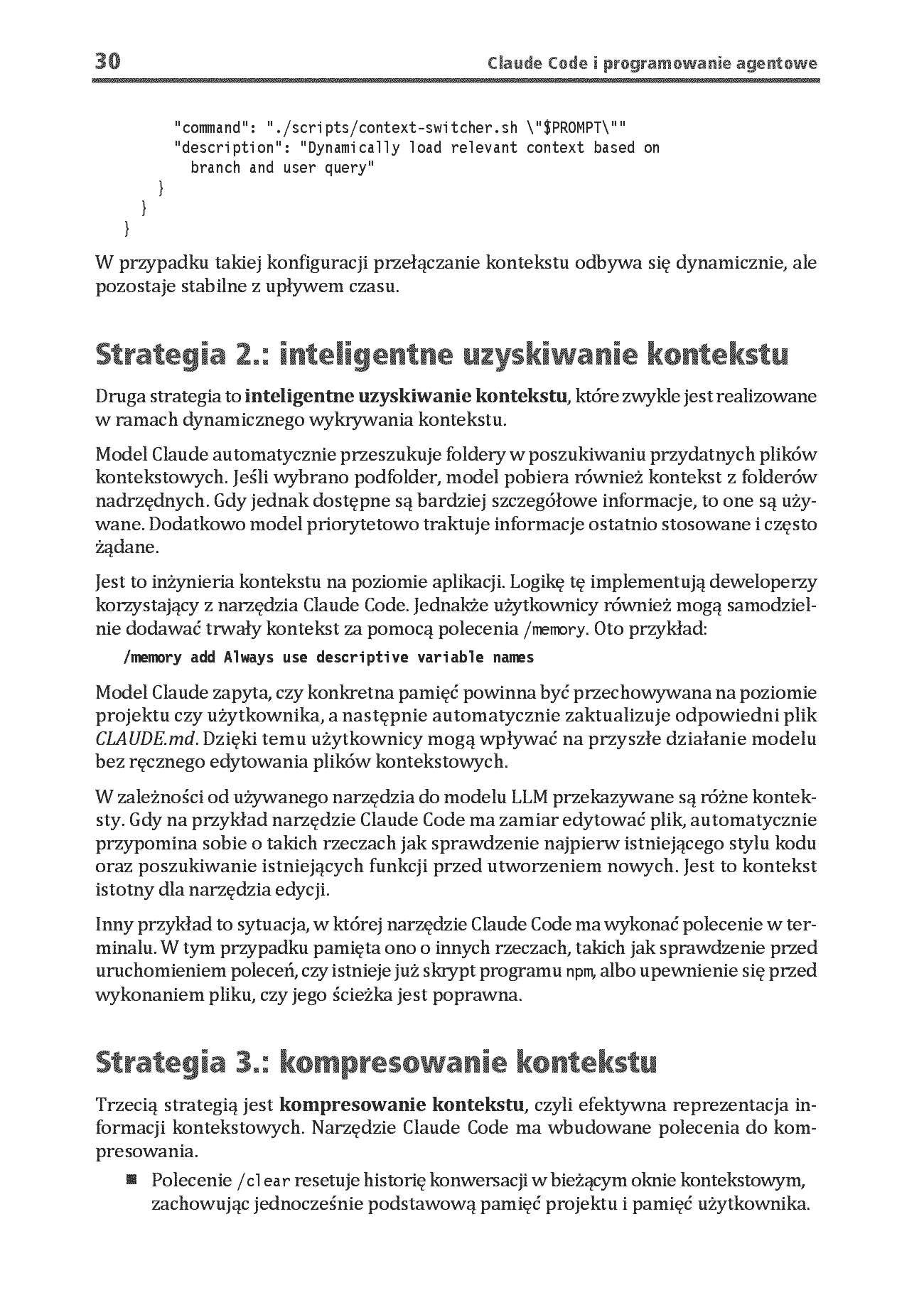 Fragment „Claude Code i programowanie agentowe. Przewodnik dewelopera po systemach agentowych” — strona 18 z 26