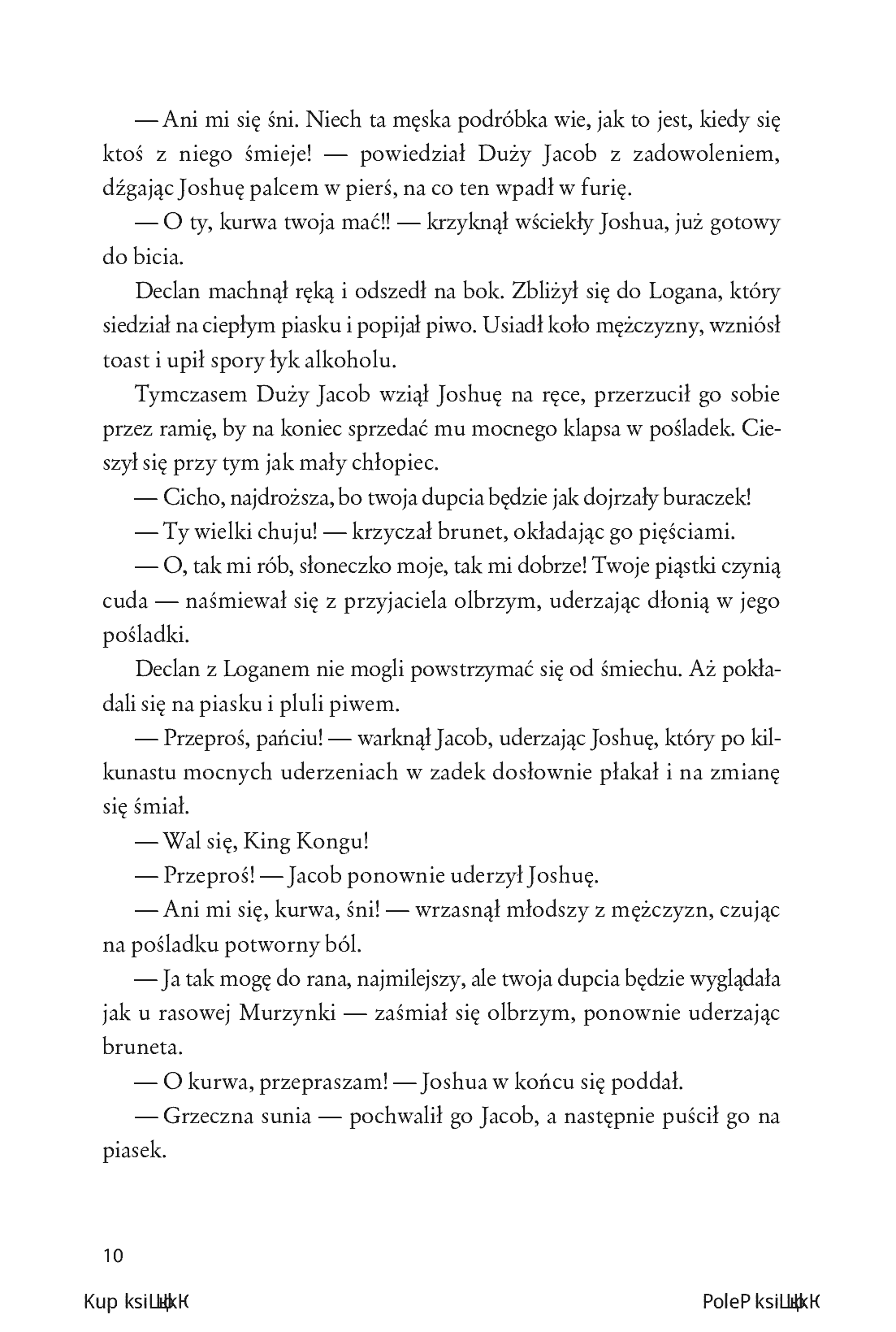 Fragment „Claimed. Romans mafijny” — strona 10 z 20