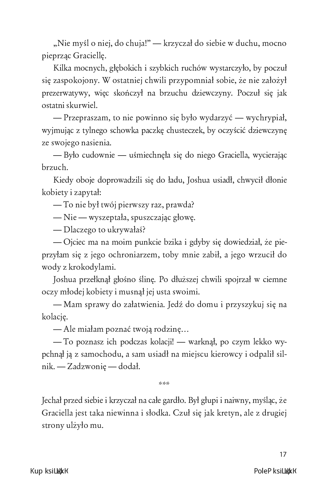 Fragment „Claimed. Romans mafijny” — strona 17 z 20
