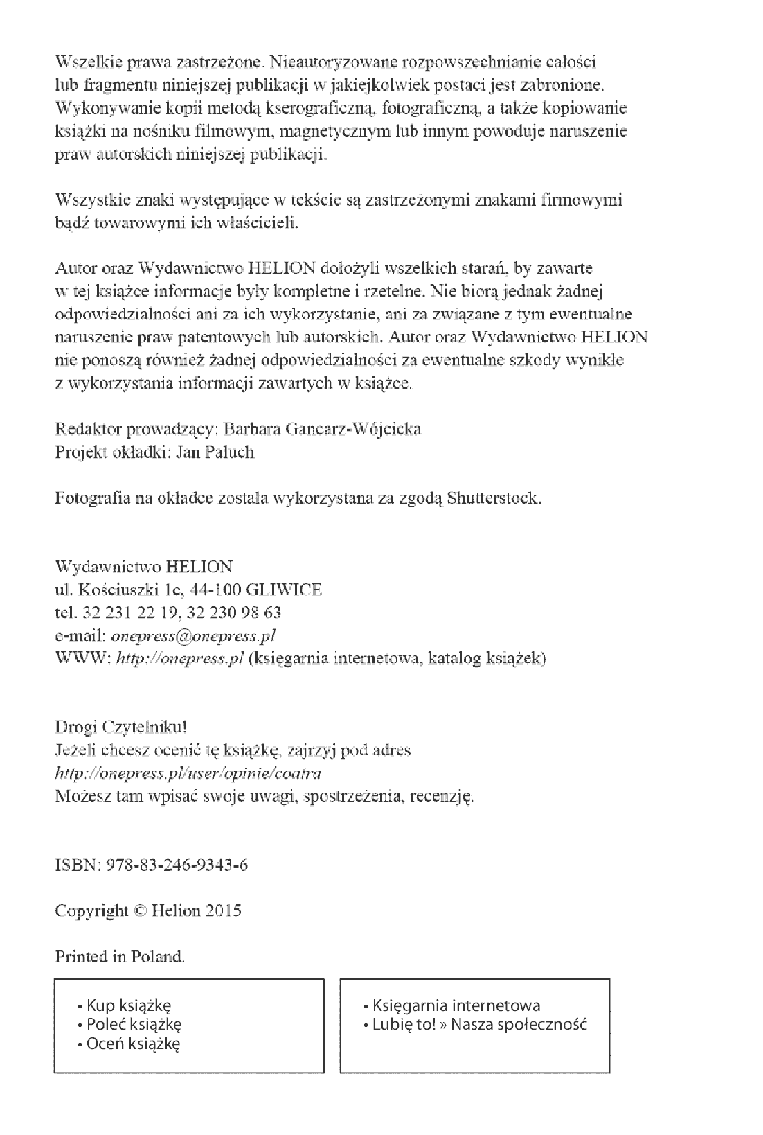 Fragment „Życie. Następny poziom. Coaching transpersonalny” — strona 2 z 14
