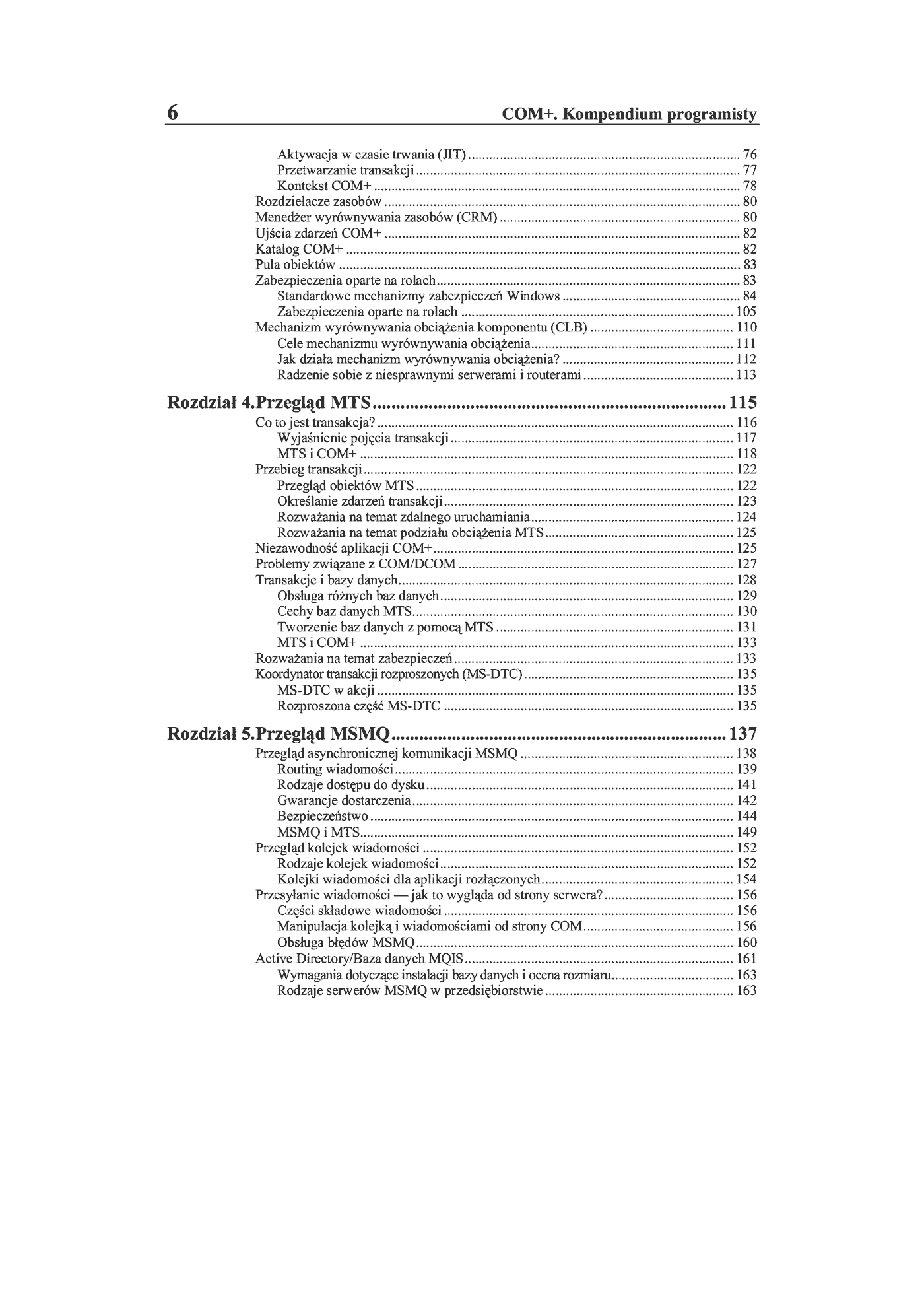 Fragment „COM+. Kompendium programisty” — strona 3 z 30