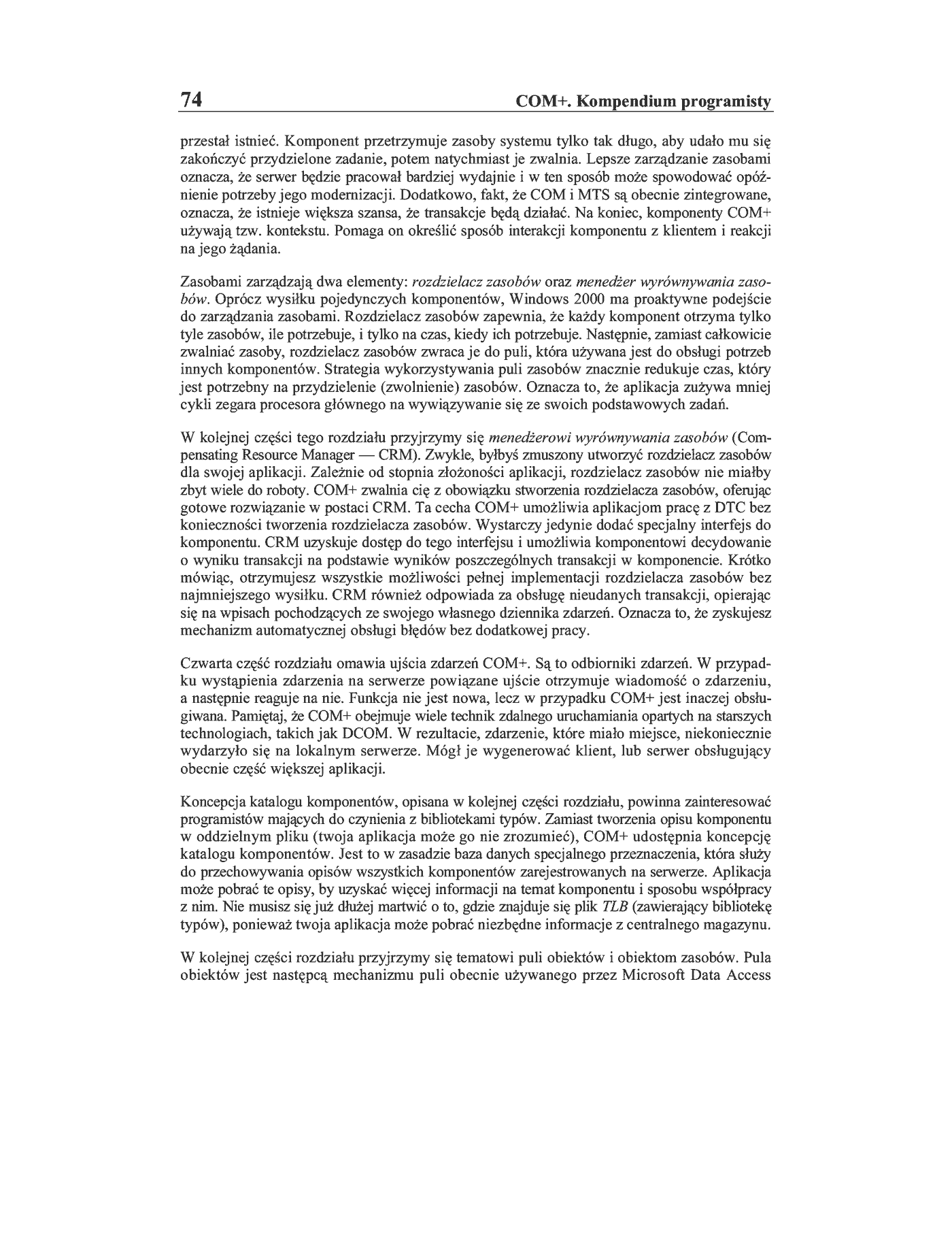 Fragment „COM+. Kompendium programisty” — strona 7 z 30