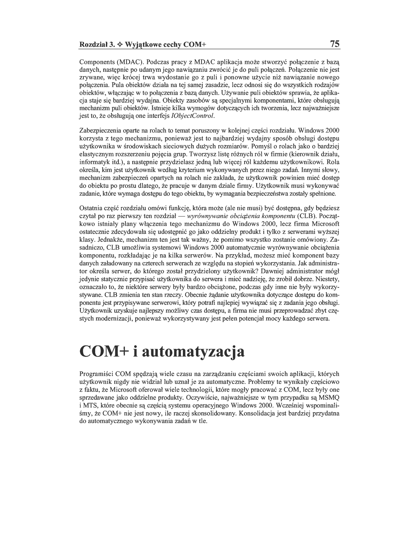 Fragment „COM+. Kompendium programisty” — strona 8 z 30