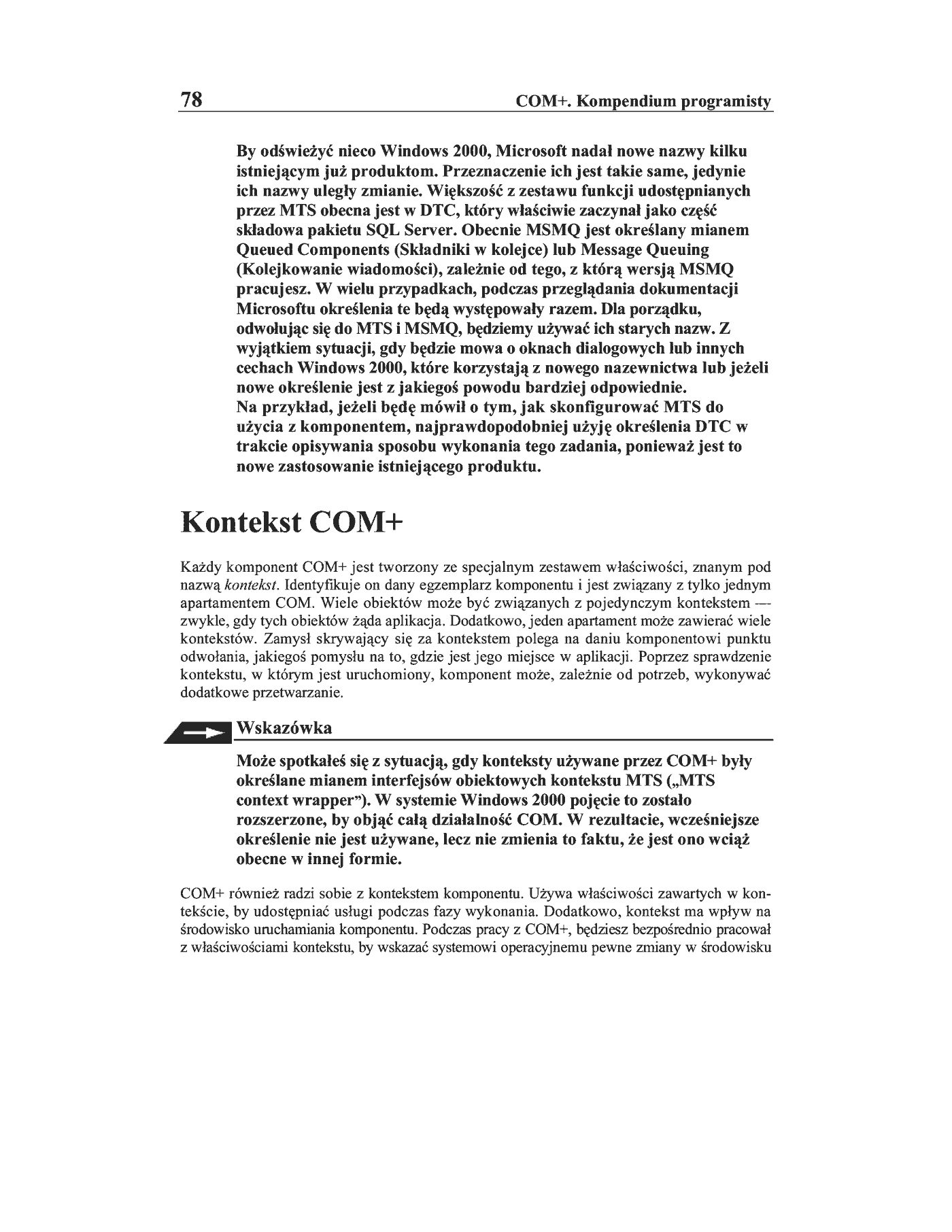 Fragment „COM+. Kompendium programisty” — strona 11 z 30