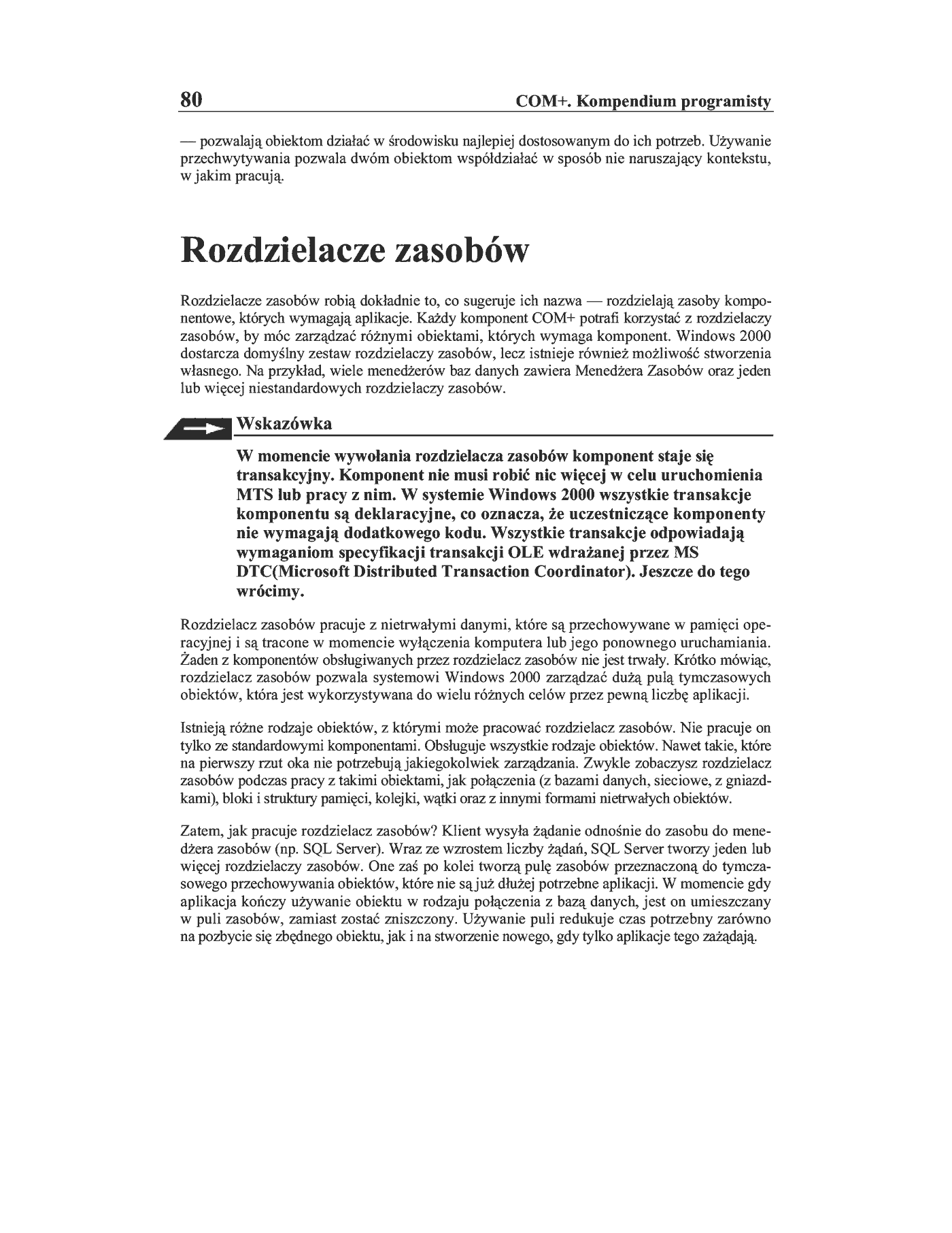 Fragment „COM+. Kompendium programisty” — strona 13 z 30