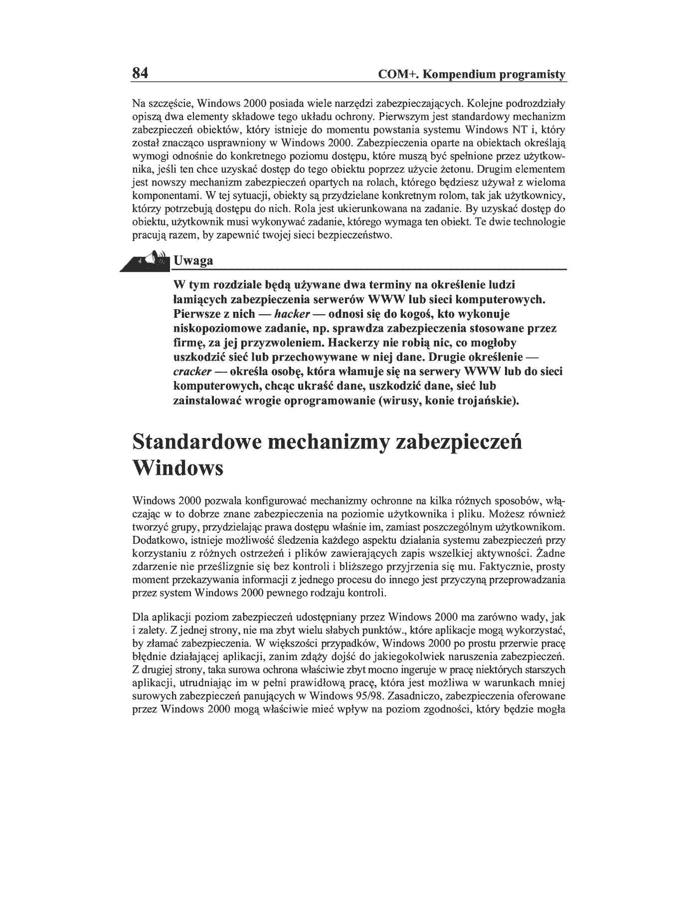 Fragment „COM+. Kompendium programisty” — strona 17 z 30