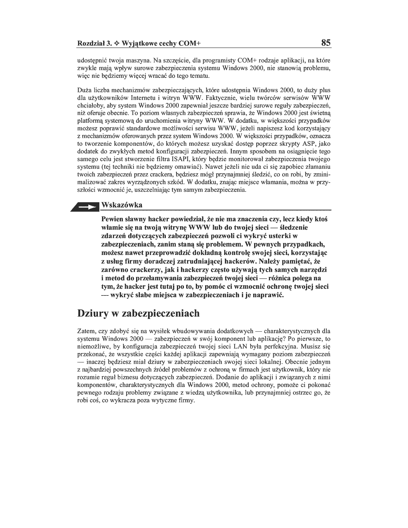 Fragment „COM+. Kompendium programisty” — strona 18 z 30