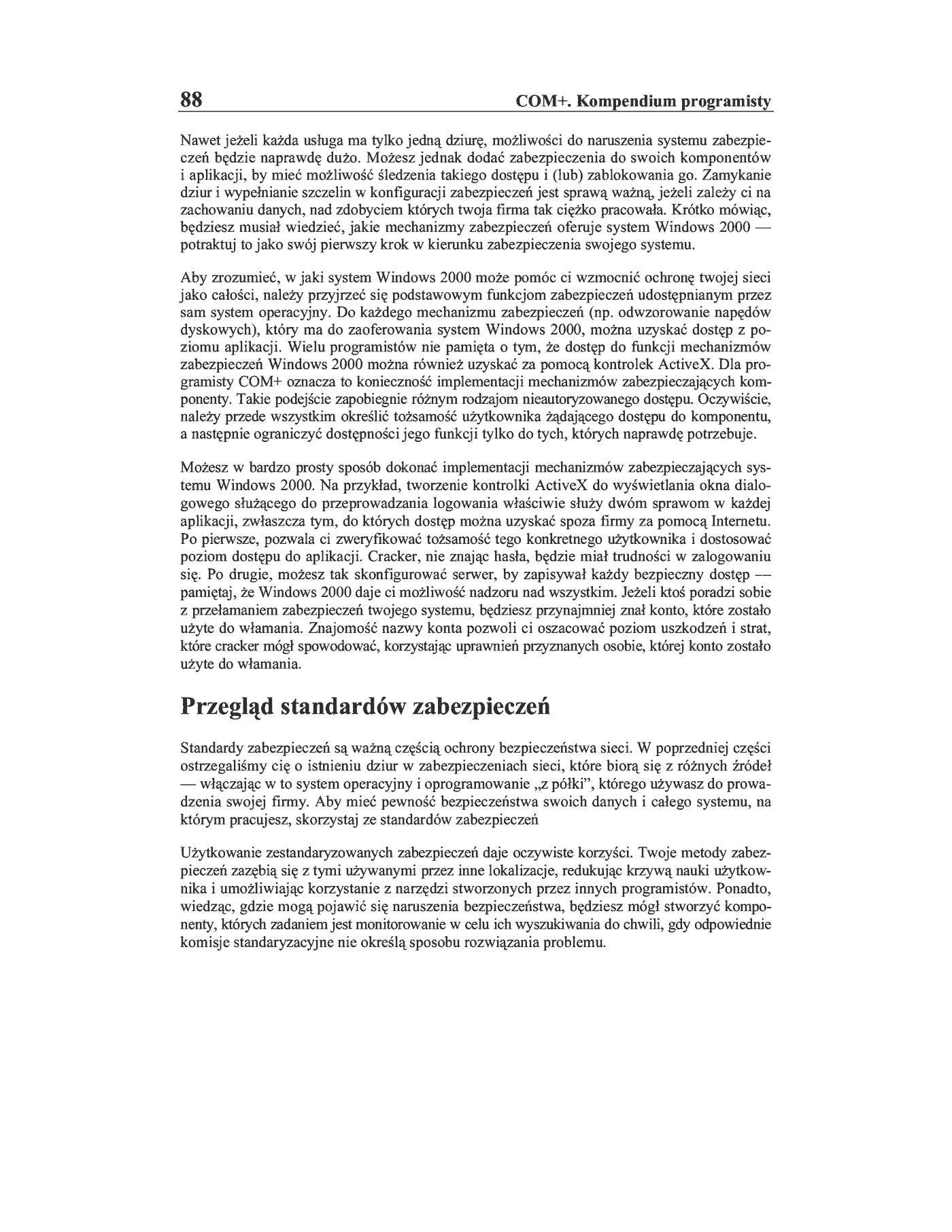 Fragment „COM+. Kompendium programisty” — strona 21 z 30