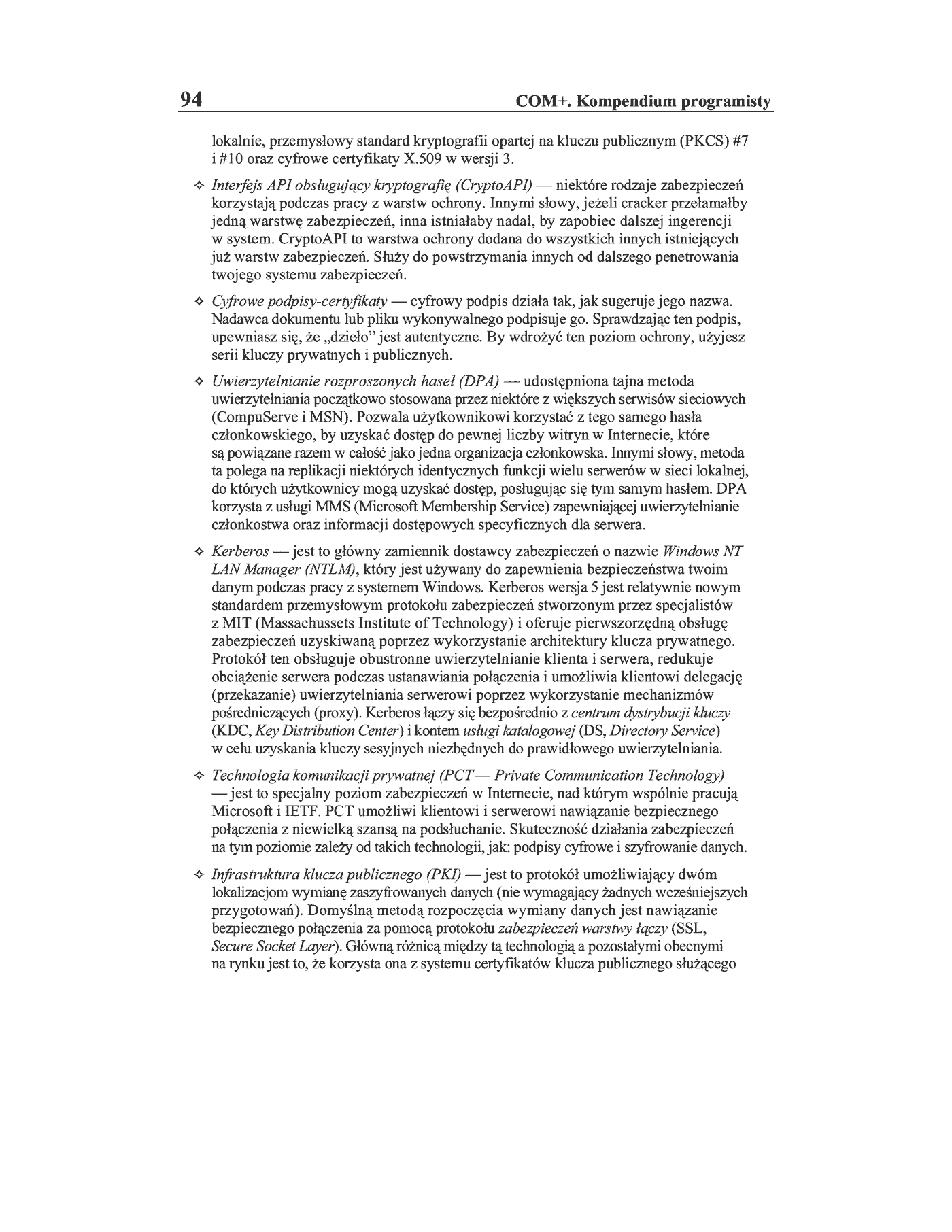 Fragment „COM+. Kompendium programisty” — strona 27 z 30