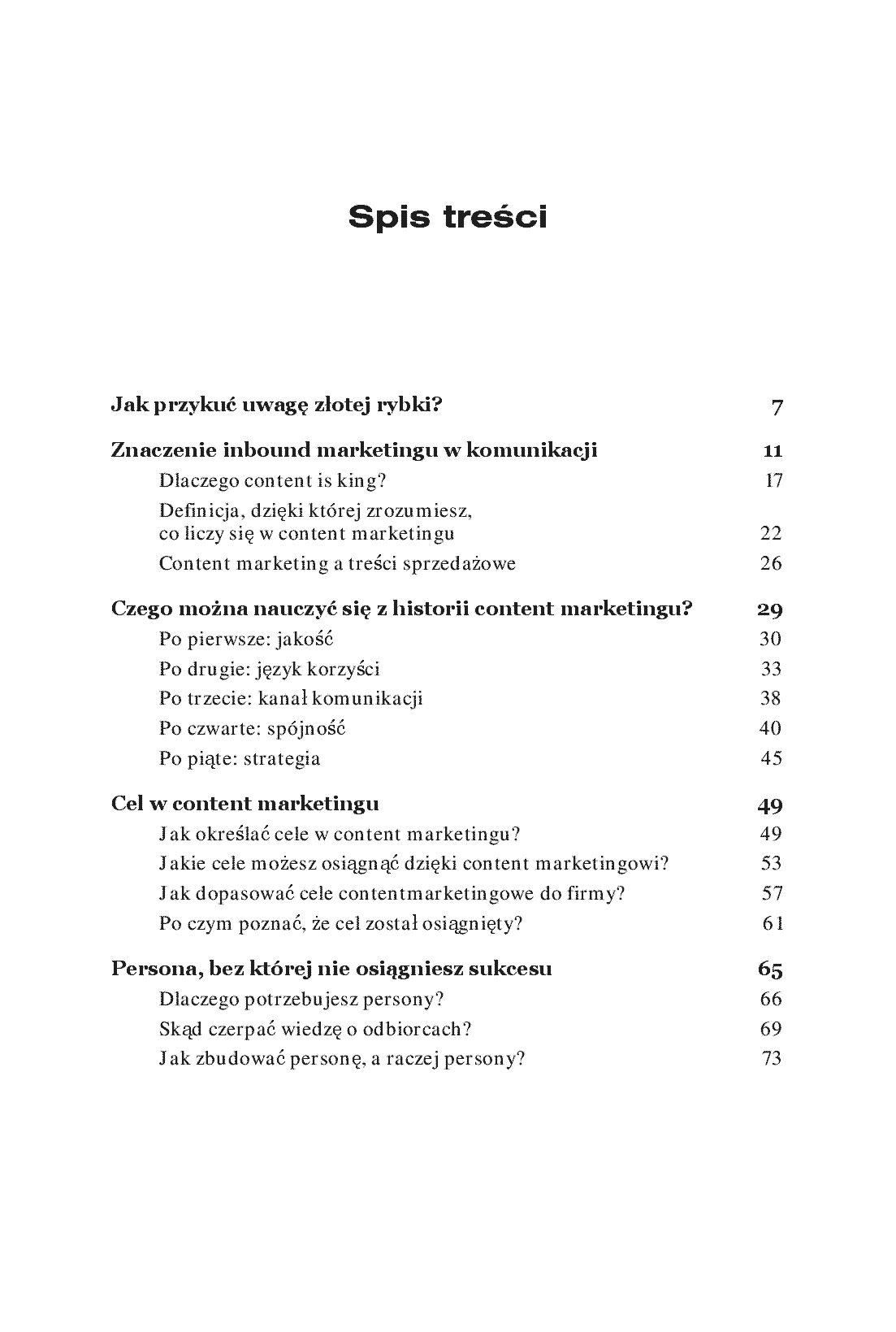 Fragment „Content marketing. Od strategii do efektów” — strona 3 z 18