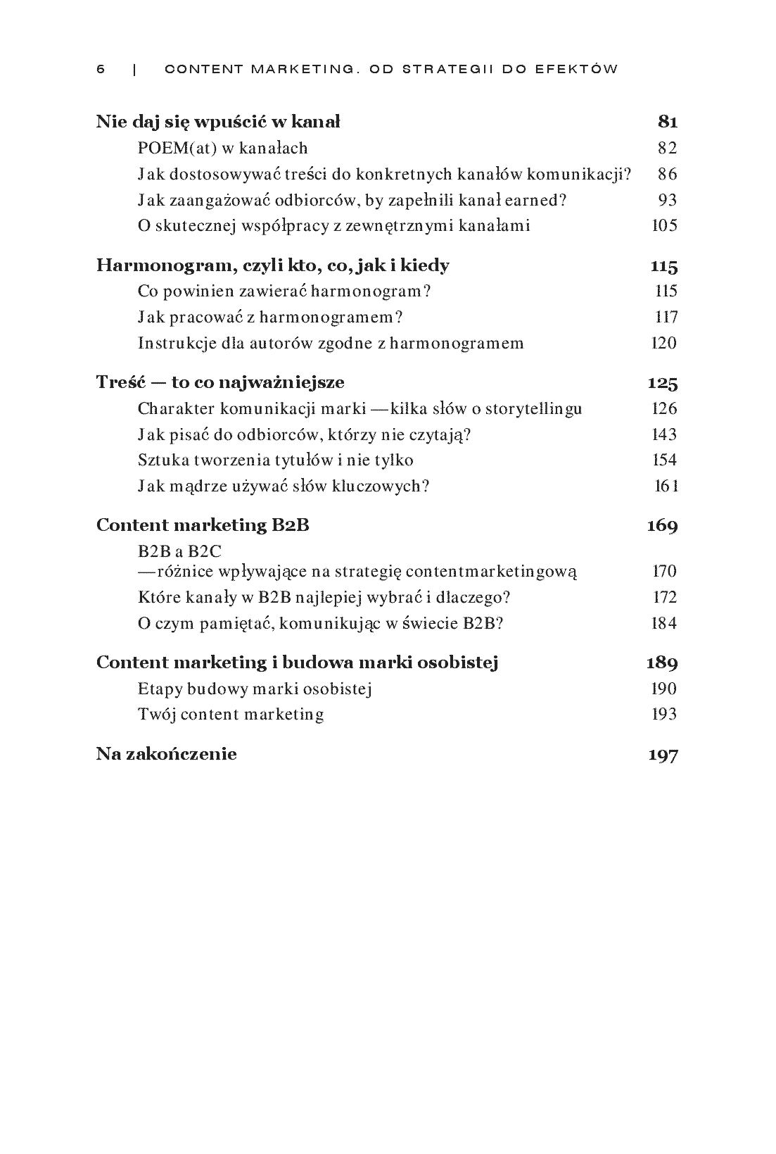 Fragment „Content marketing. Od strategii do efektów” — strona 4 z 18