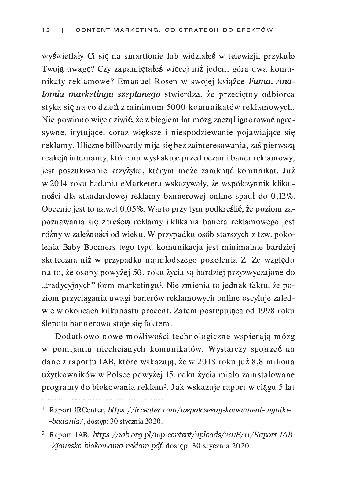Fragment „Content marketing. Od strategii do efektów” — strona 10 z 18