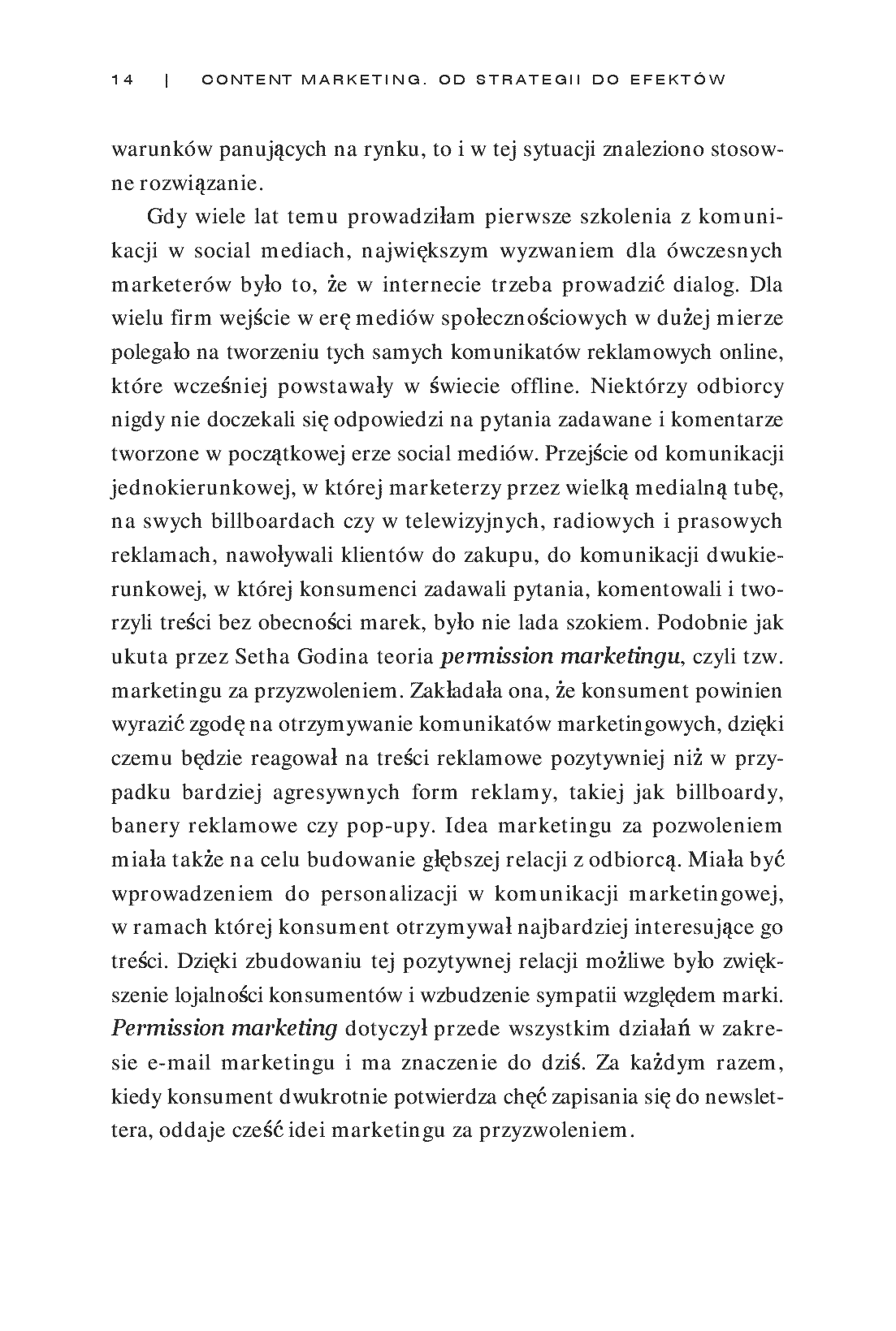 Fragment „Content marketing. Od strategii do efektów” — strona 12 z 18