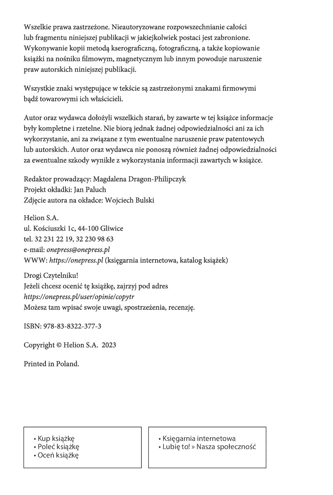 Fragment „Copywriting. Trafiaj słowem w umysły odbiorców” — strona 2 z 18
