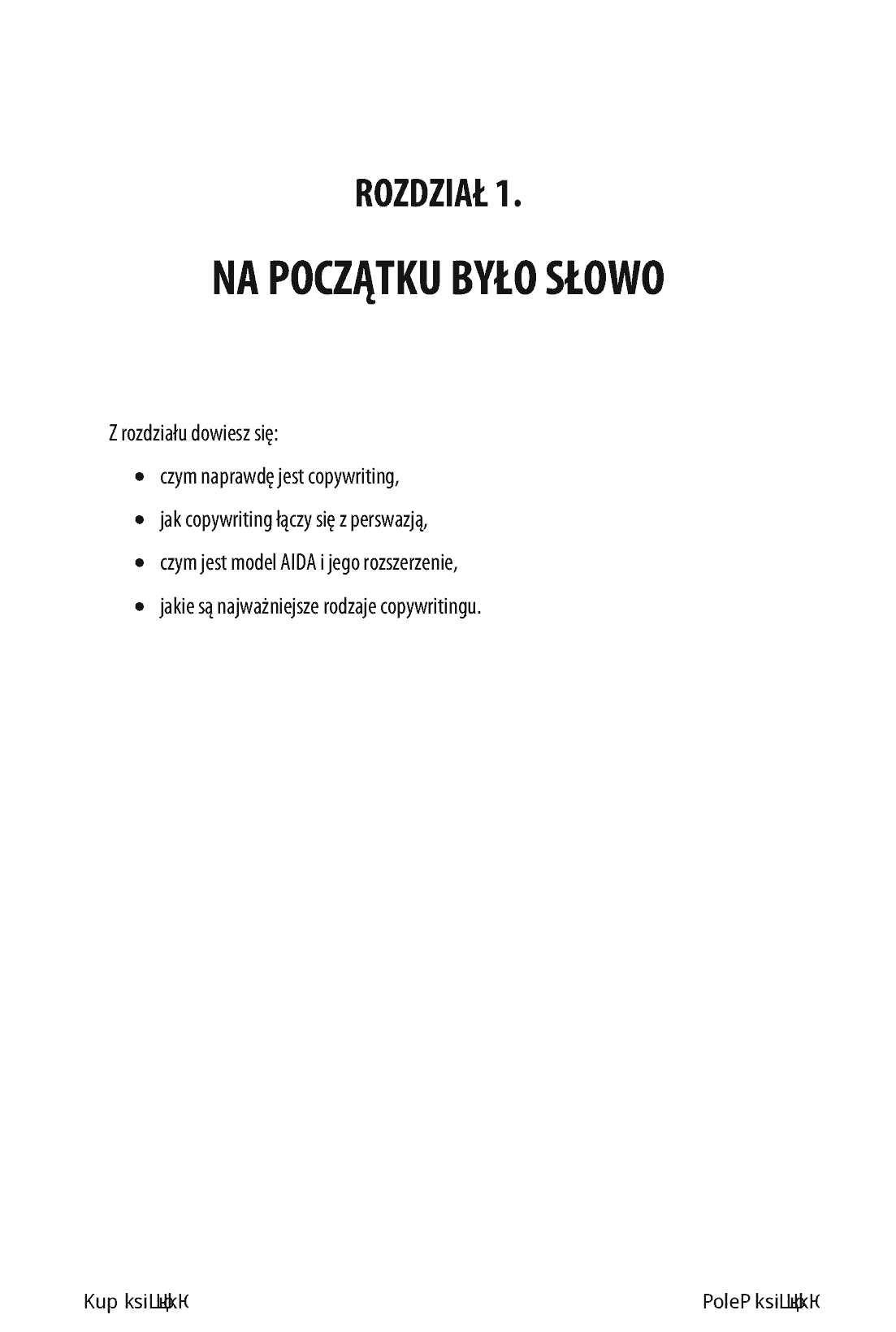 Fragment „Copywriting. Trafiaj słowem w umysły odbiorców” — strona 11 z 18