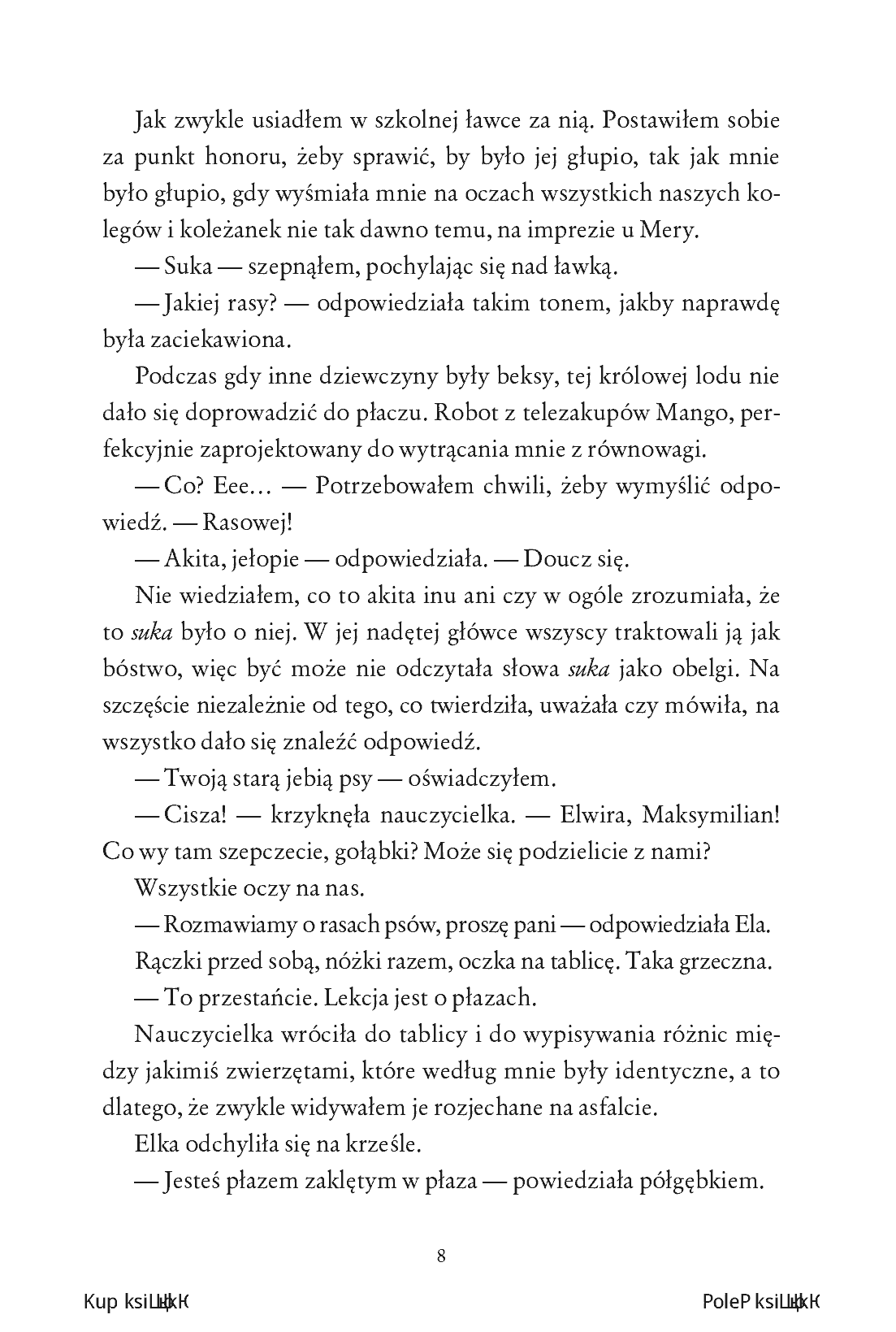 Fragment „Cover. Mój wyśniony koniec świata” — strona 6 z 30