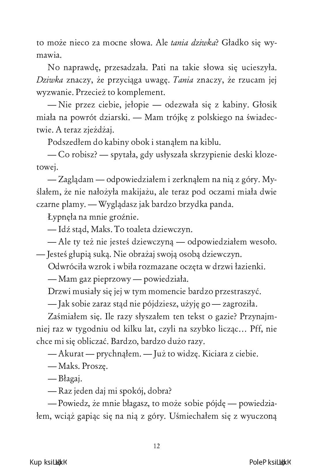 Fragment „Cover. Mój wyśniony koniec świata” — strona 10 z 30