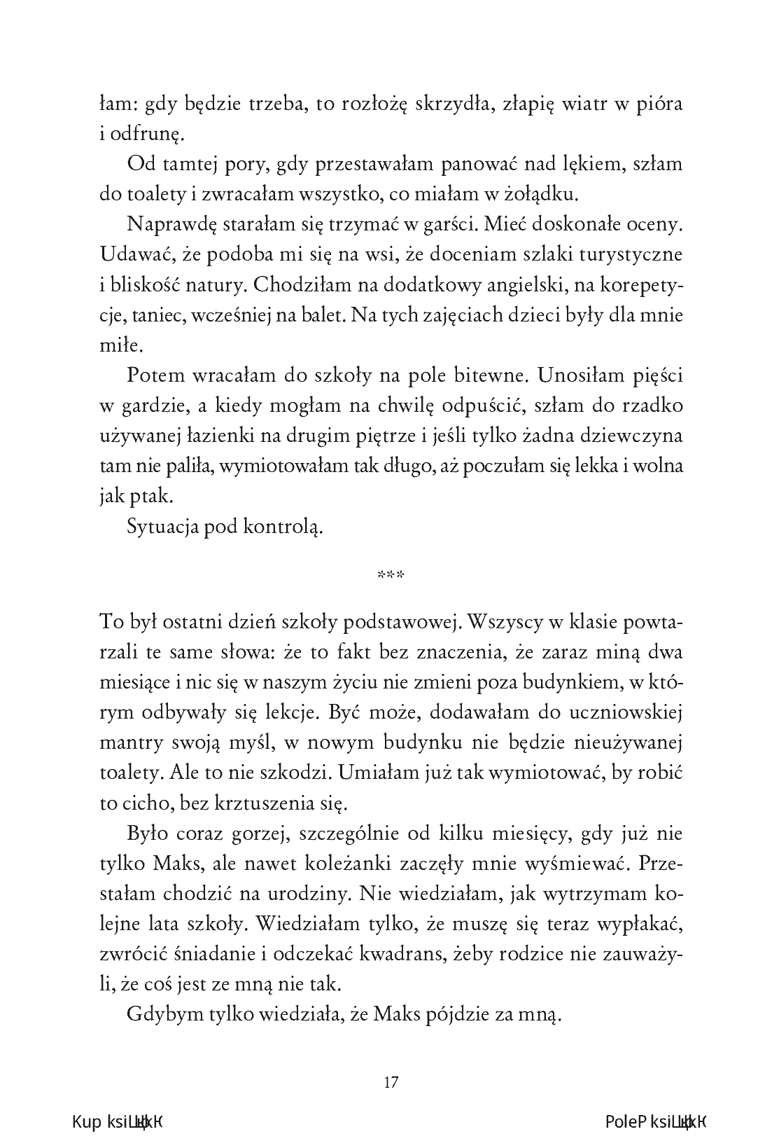 Fragment „Cover. Mój wyśniony koniec świata” — strona 15 z 30
