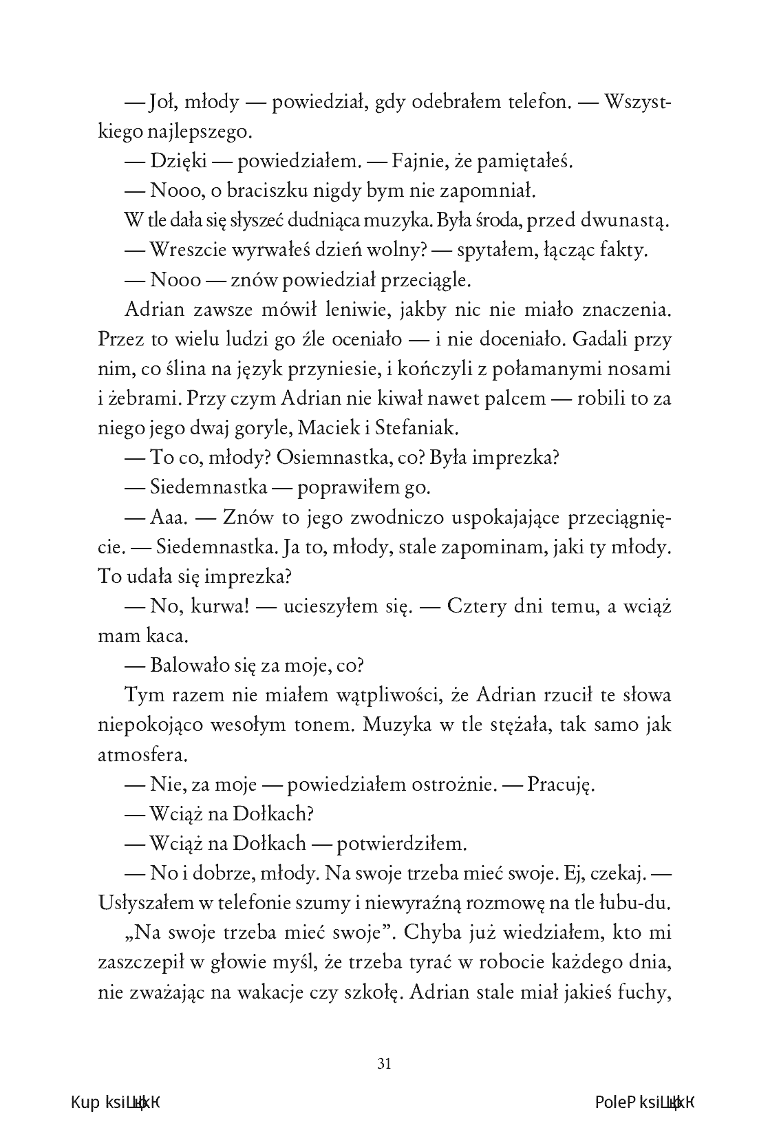 Fragment „Cover. Mój wyśniony koniec świata” — strona 29 z 30