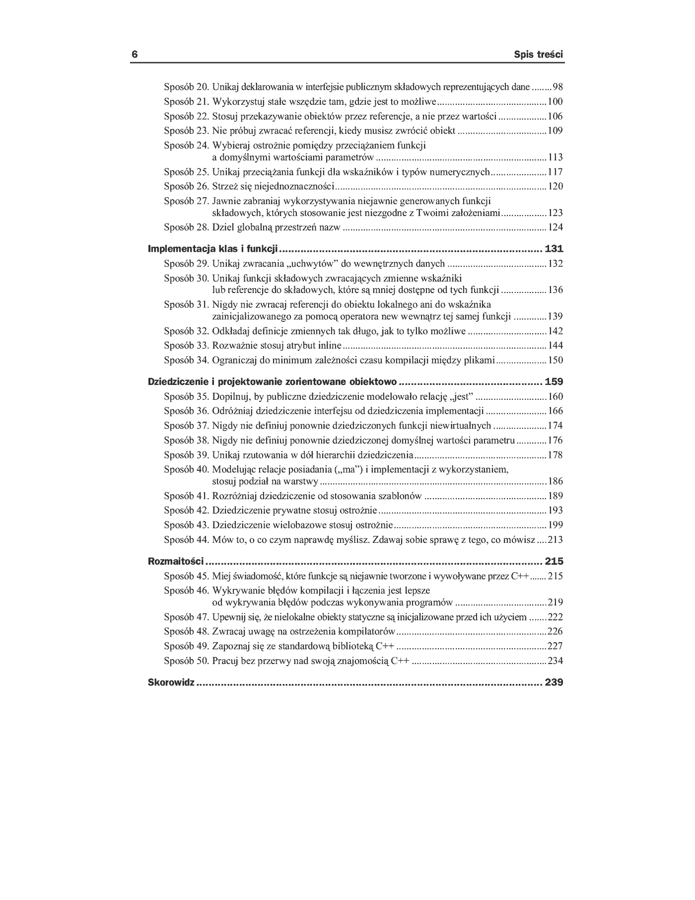 Fragment „C++. 50 efektywnych sposobów na udoskonalenie Twoich programów” — strona 3 z 30