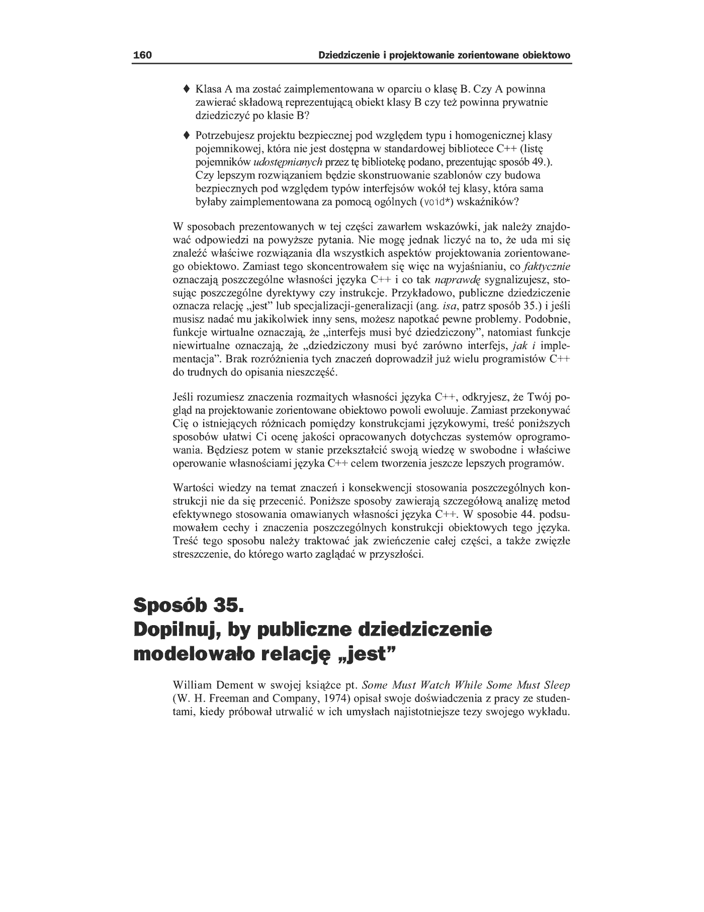 Fragment „C++. 50 efektywnych sposobów na udoskonalenie Twoich programów” — strona 5 z 30