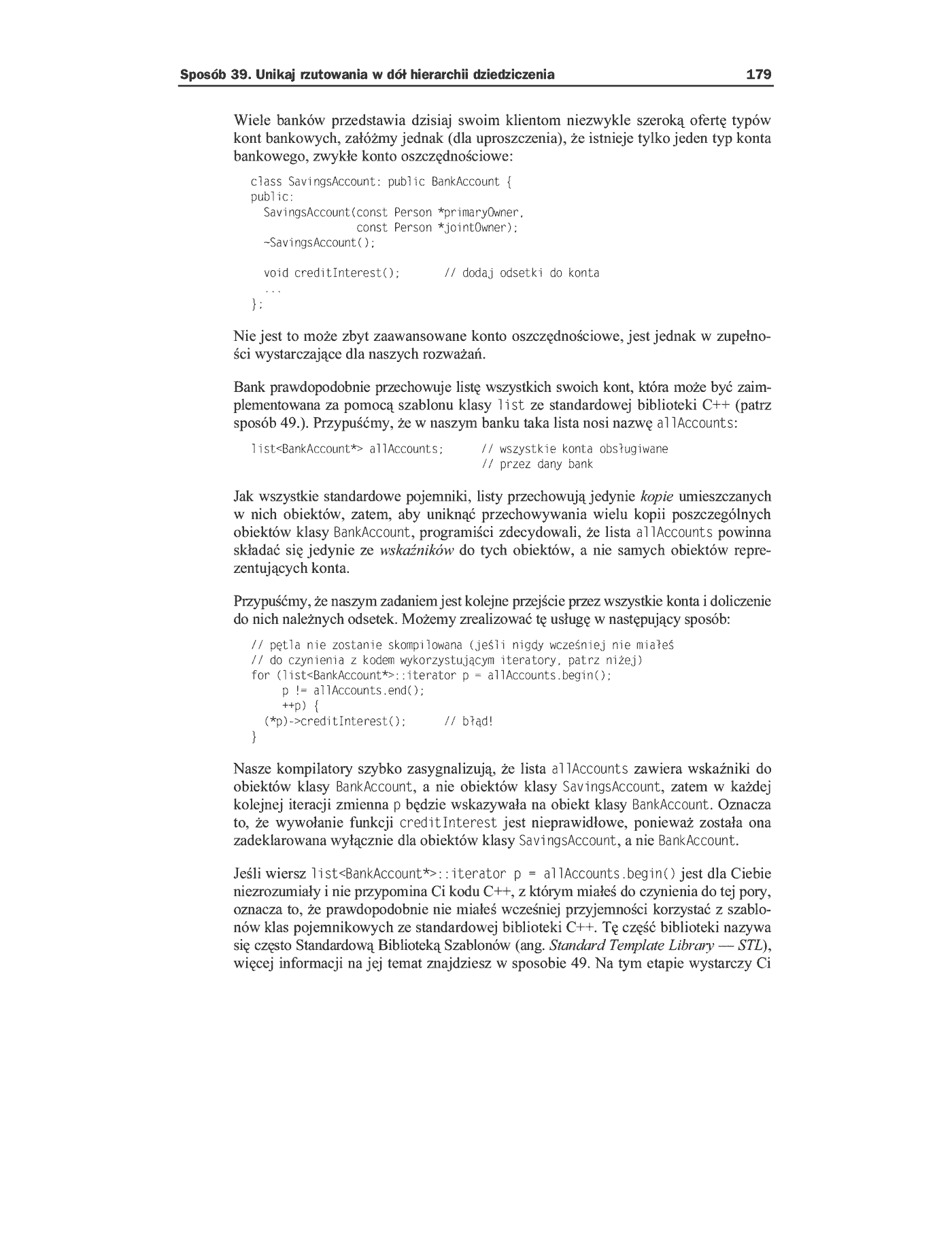 Fragment „C++. 50 efektywnych sposobów na udoskonalenie Twoich programów” — strona 24 z 30