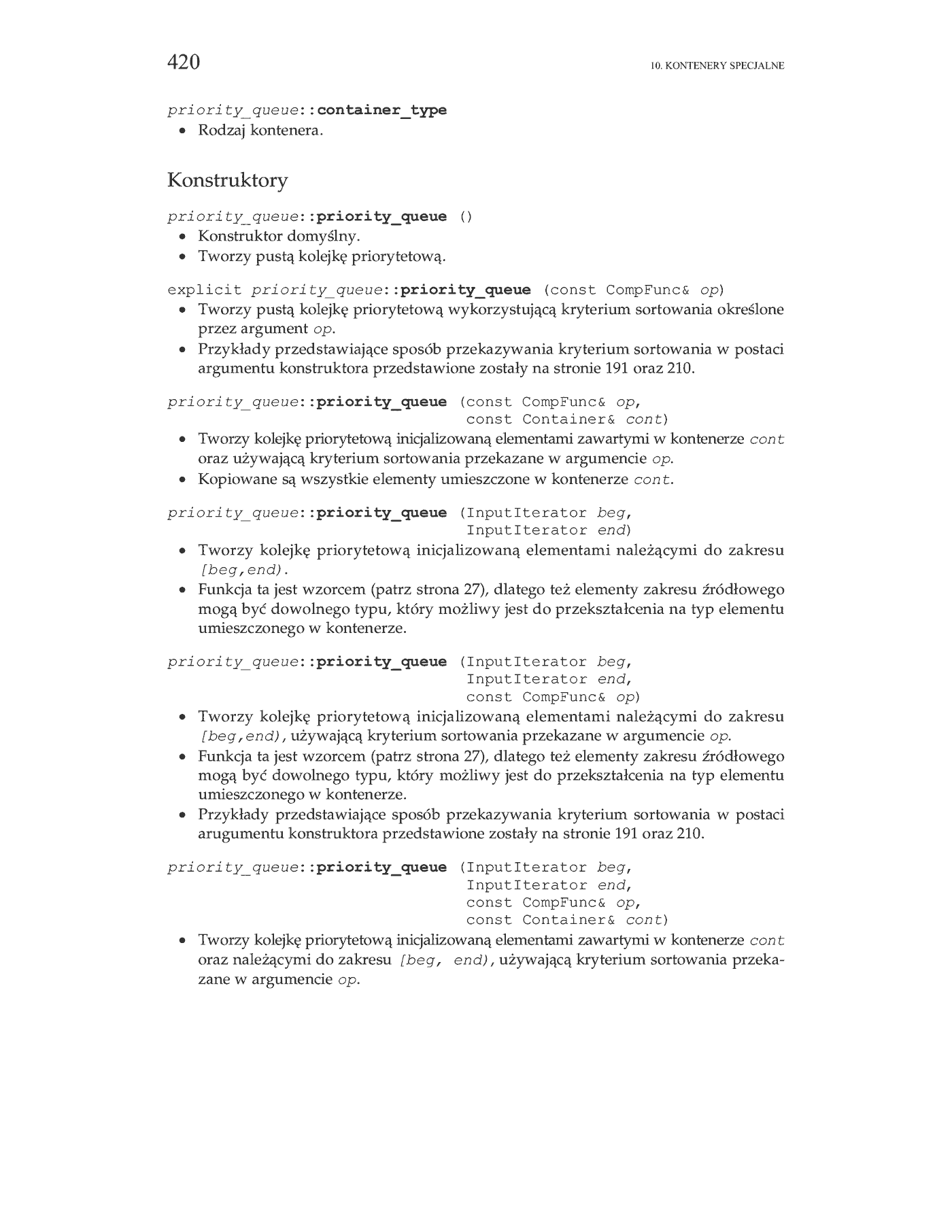Fragment „C++. Biblioteka standardowa. Podręcznik programisty” — strona 30 z 30