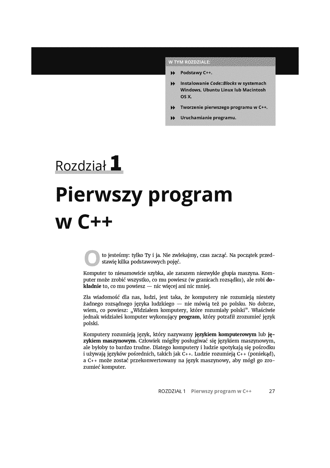 Fragment „C++ dla bystrzaków. Wydanie VII” — strona 13 z 30