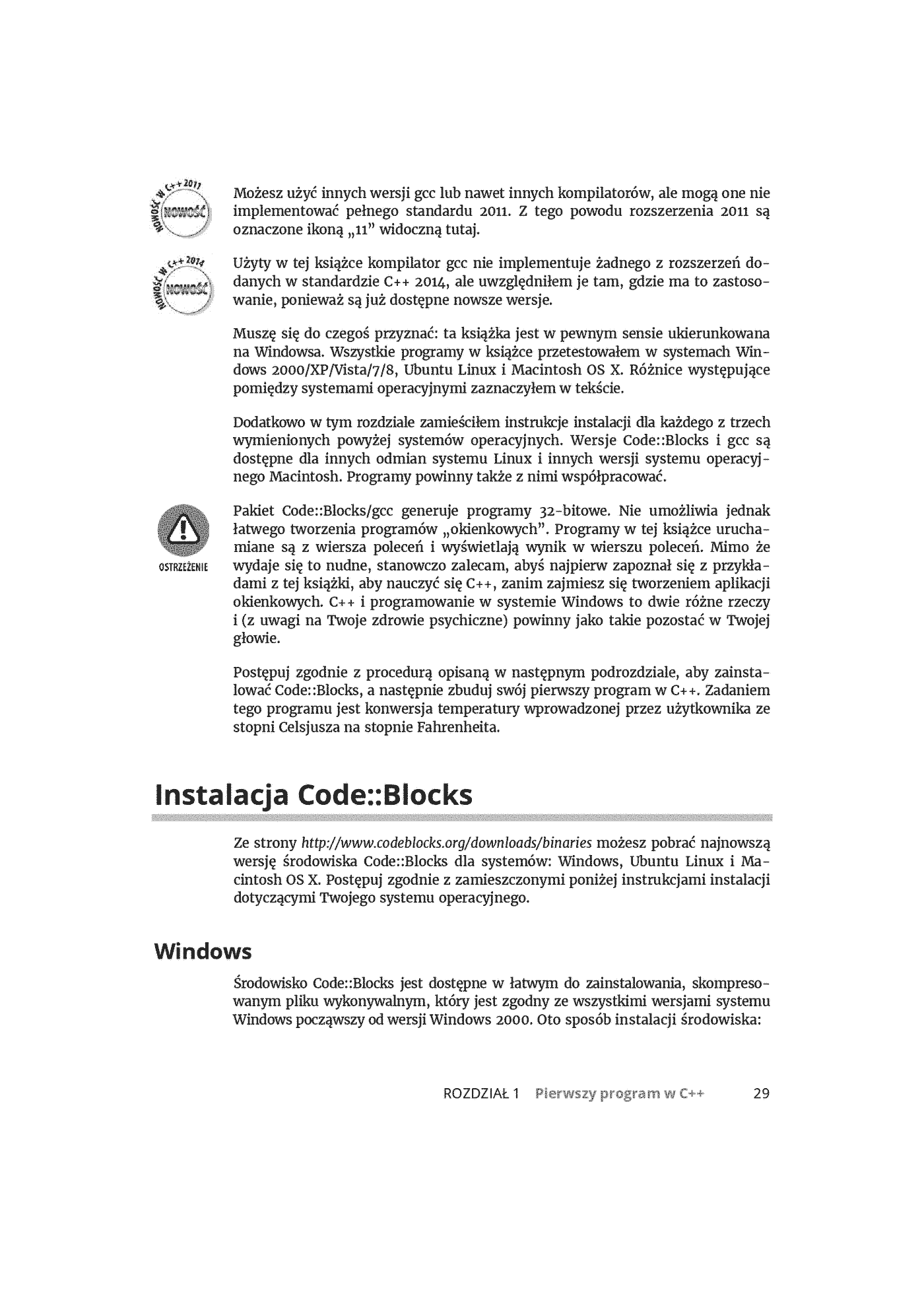 Fragment „C++ dla bystrzaków. Wydanie VII” — strona 15 z 30