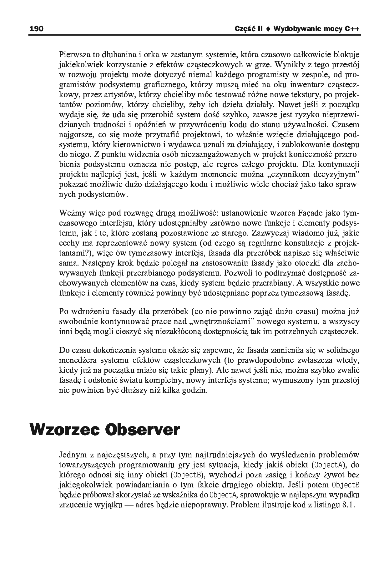 Fragment „C++ dla programistów gier. Wydanie II” — strona 19 z 29
