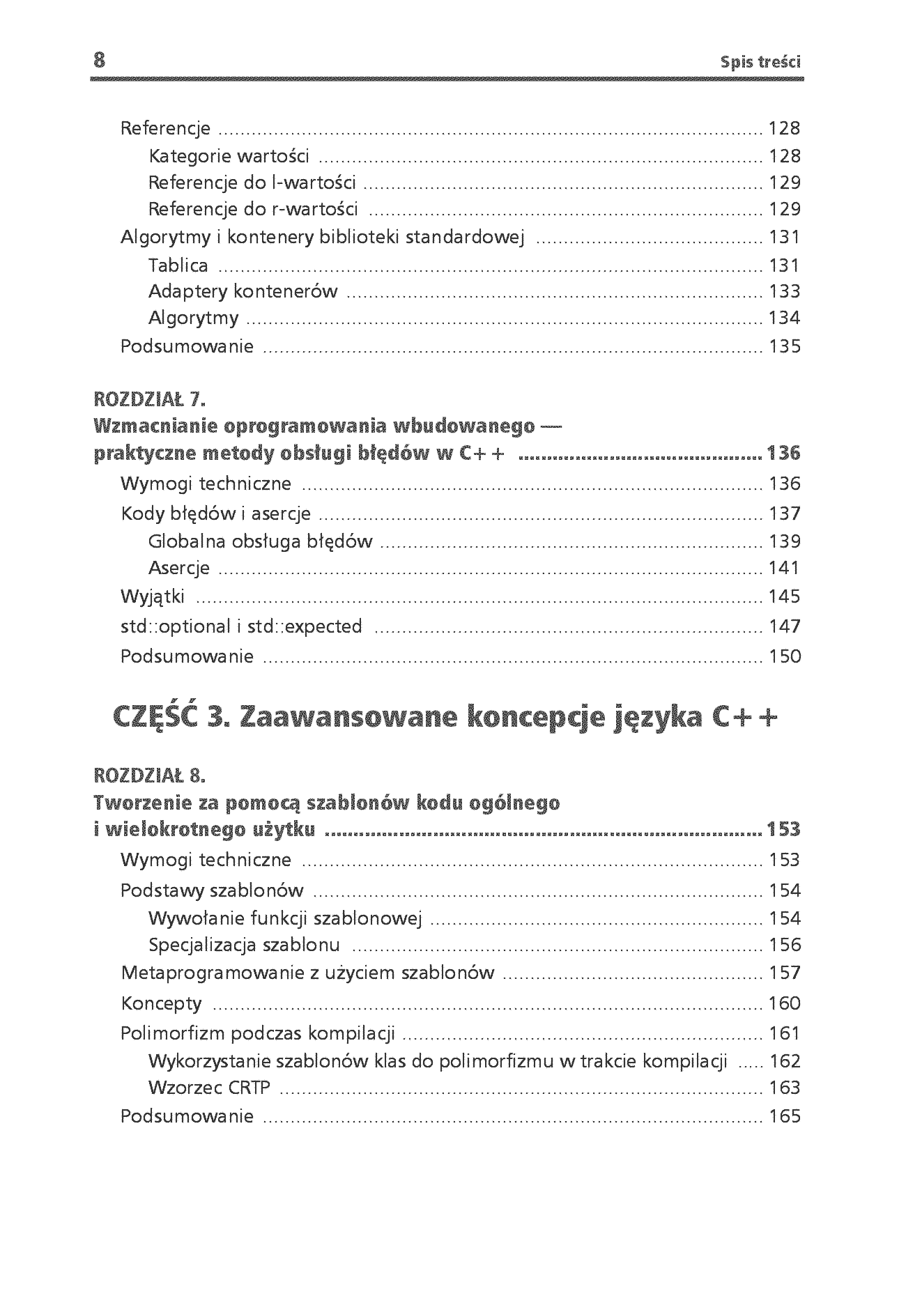 Fragment „C++ w systemach wbudowanych. Skuteczna migracja z C do nowoczesnego C++” — strona 6 z 30