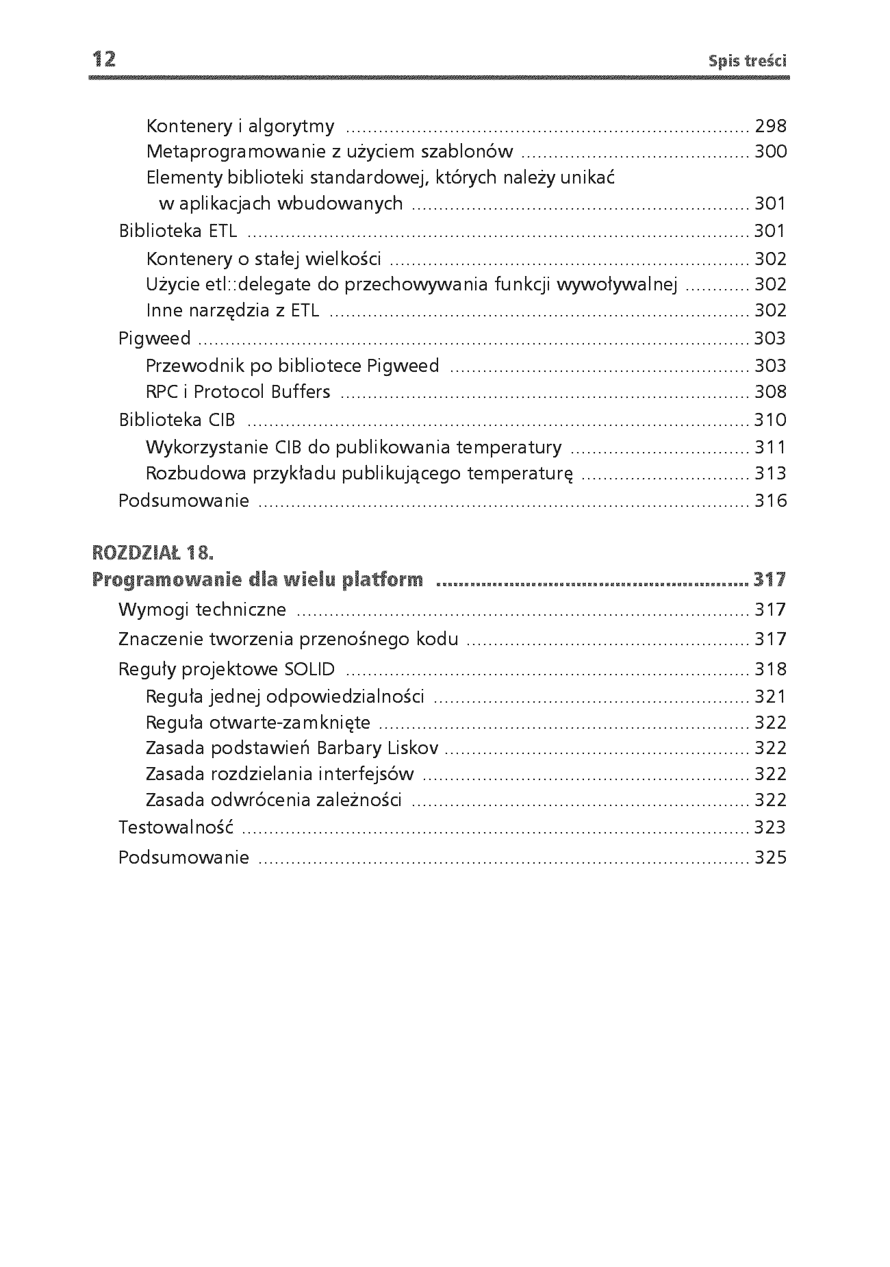 Fragment „C++ w systemach wbudowanych. Skuteczna migracja z C do nowoczesnego C++” — strona 10 z 30