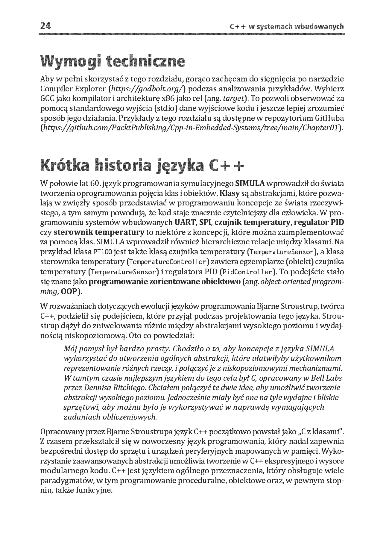 Fragment „C++ w systemach wbudowanych. Skuteczna migracja z C do nowoczesnego C++” — strona 12 z 30