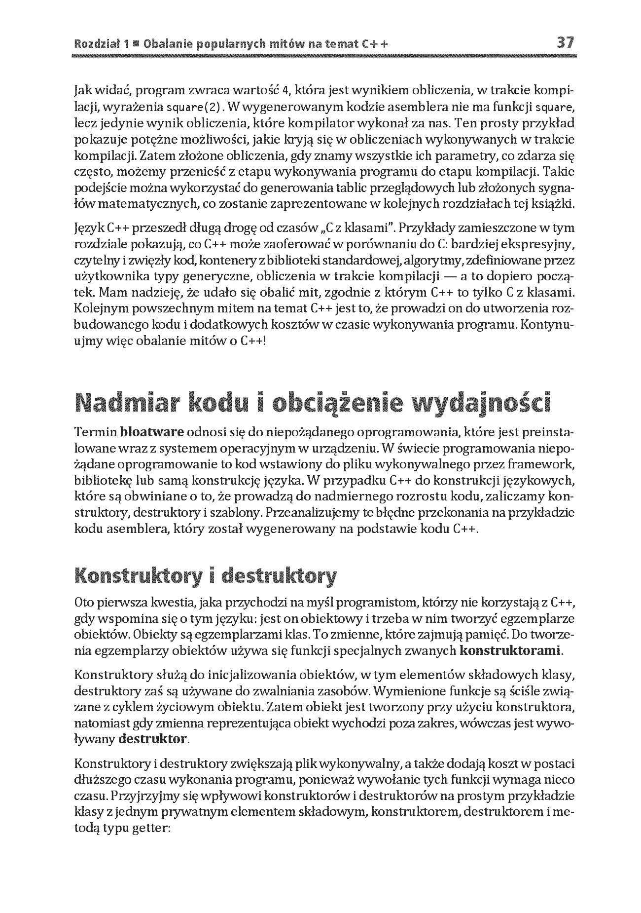 Fragment „C++ w systemach wbudowanych. Skuteczna migracja z C do nowoczesnego C++” — strona 25 z 30