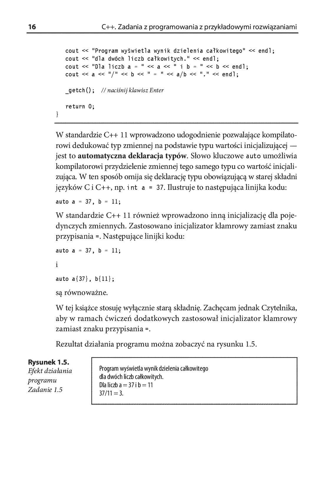 Fragment „C++. Zadania z programowania z przykładowymi rozwiązaniami. Wydanie II” — strona 12 z 14
