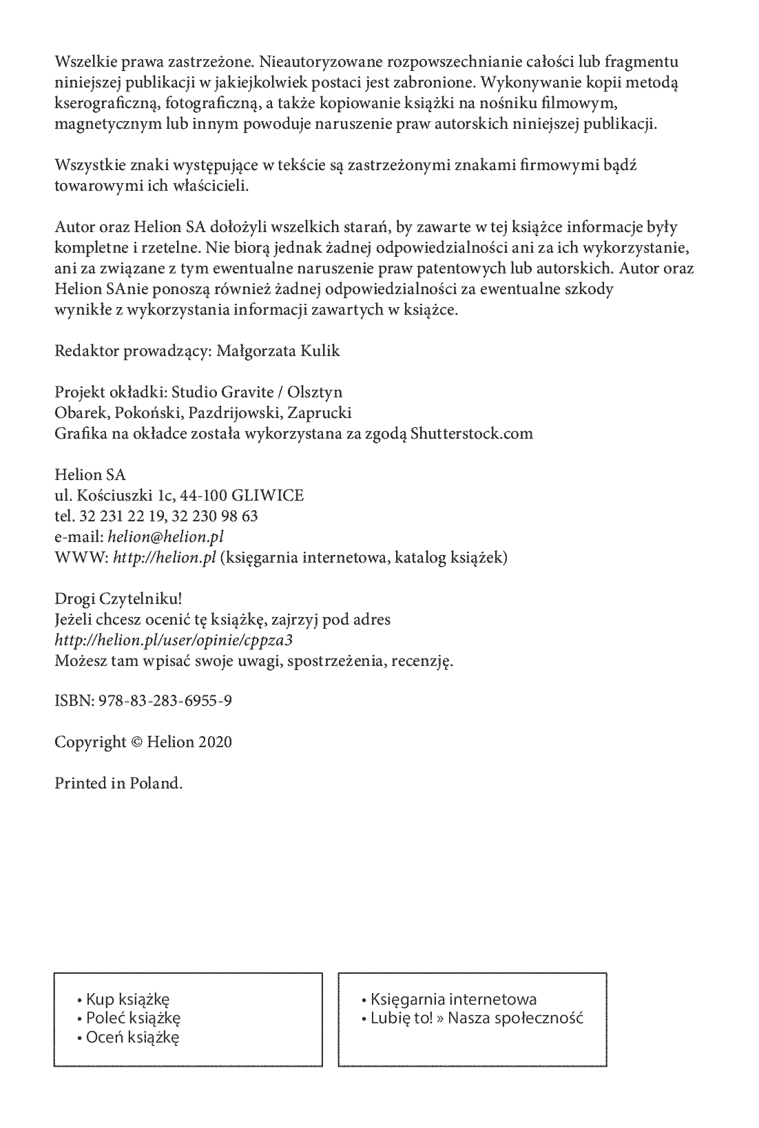 Fragment „C++. Zadania z programowania z przykładowymi rozwiązaniami. Wydanie III” — strona 2 z 16
