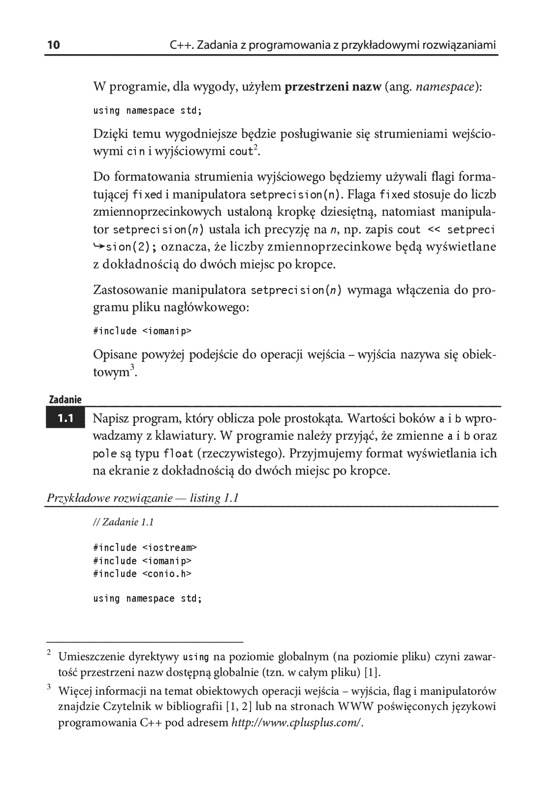 Fragment „C++. Zadania z programowania z przykładowymi rozwiązaniami. Wydanie III” — strona 6 z 16