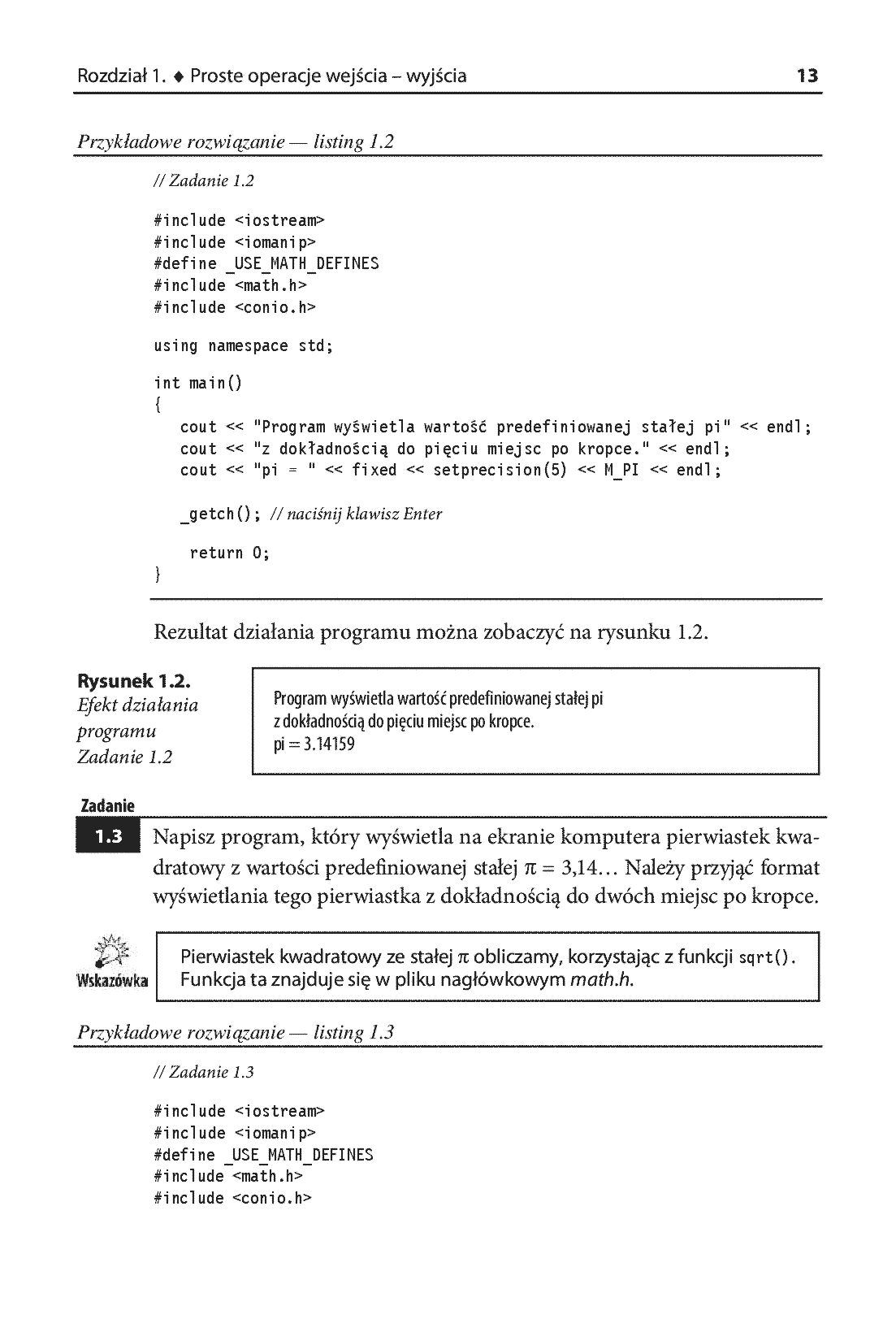 Fragment „C++. Zadania z programowania z przykładowymi rozwiązaniami. Wydanie III” — strona 9 z 16
