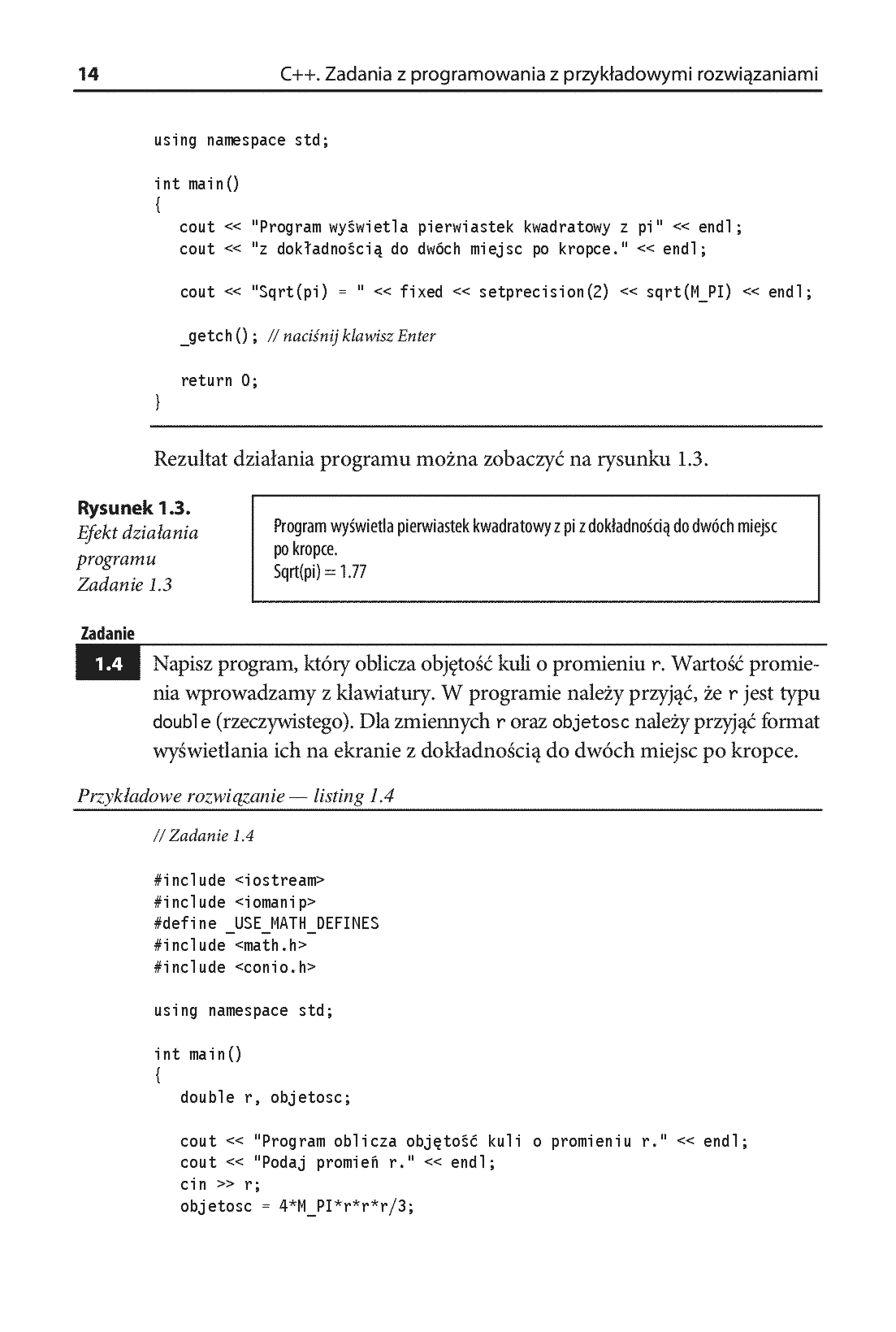 Fragment „C++. Zadania z programowania z przykładowymi rozwiązaniami. Wydanie III” — strona 10 z 16