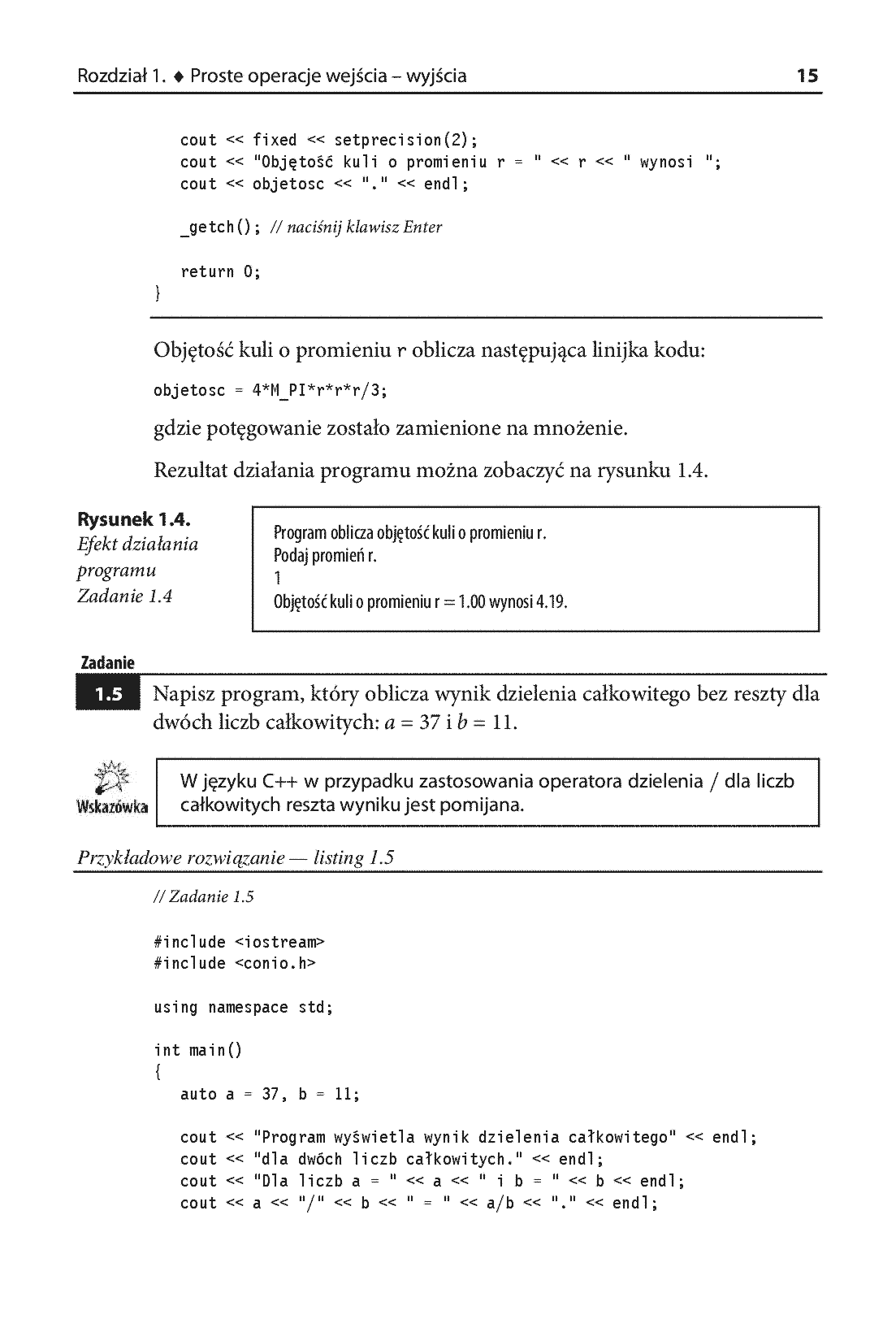 Fragment „C++. Zadania z programowania z przykładowymi rozwiązaniami. Wydanie III” — strona 11 z 16