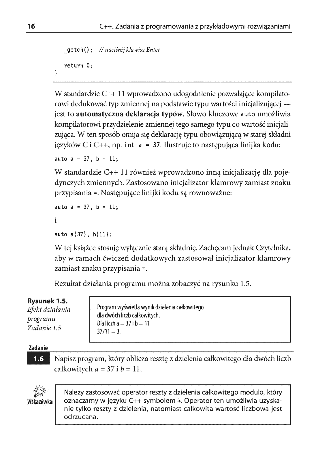 Fragment „C++. Zadania z programowania z przykładowymi rozwiązaniami. Wydanie III” — strona 12 z 16