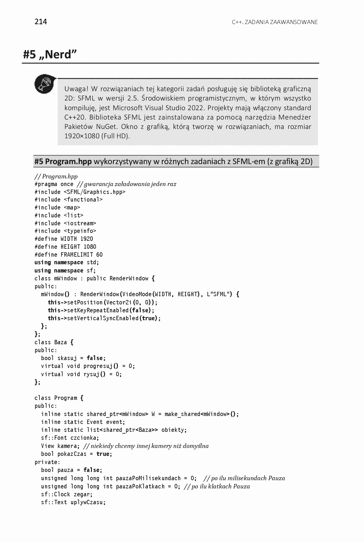 Fragment „C++. Zadania zaawansowane” — strona 8 z 22