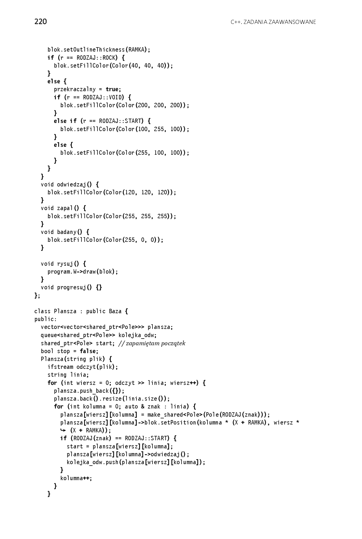 Fragment „C++. Zadania zaawansowane” — strona 14 z 22