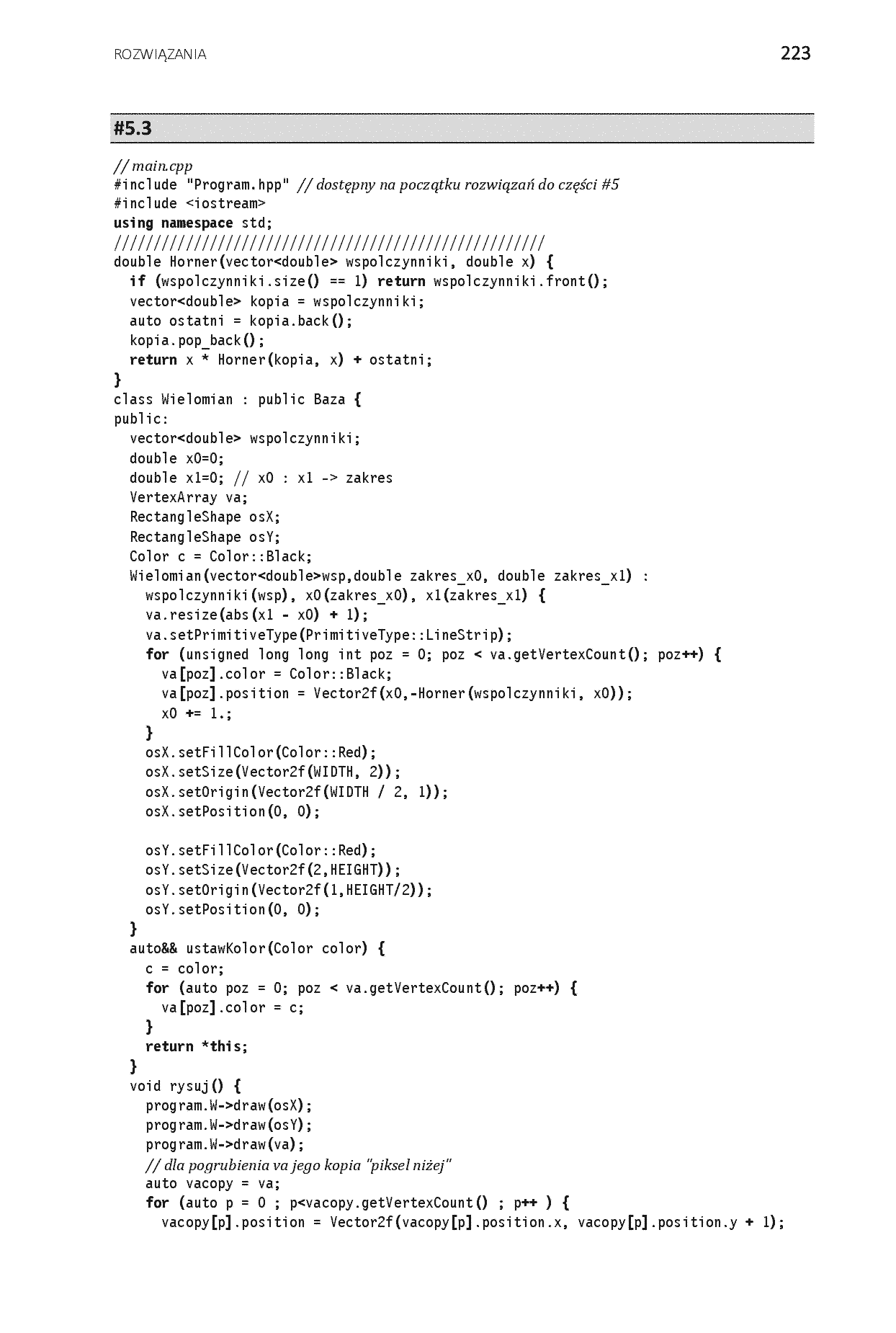 Fragment „C++. Zadania zaawansowane” — strona 17 z 22
