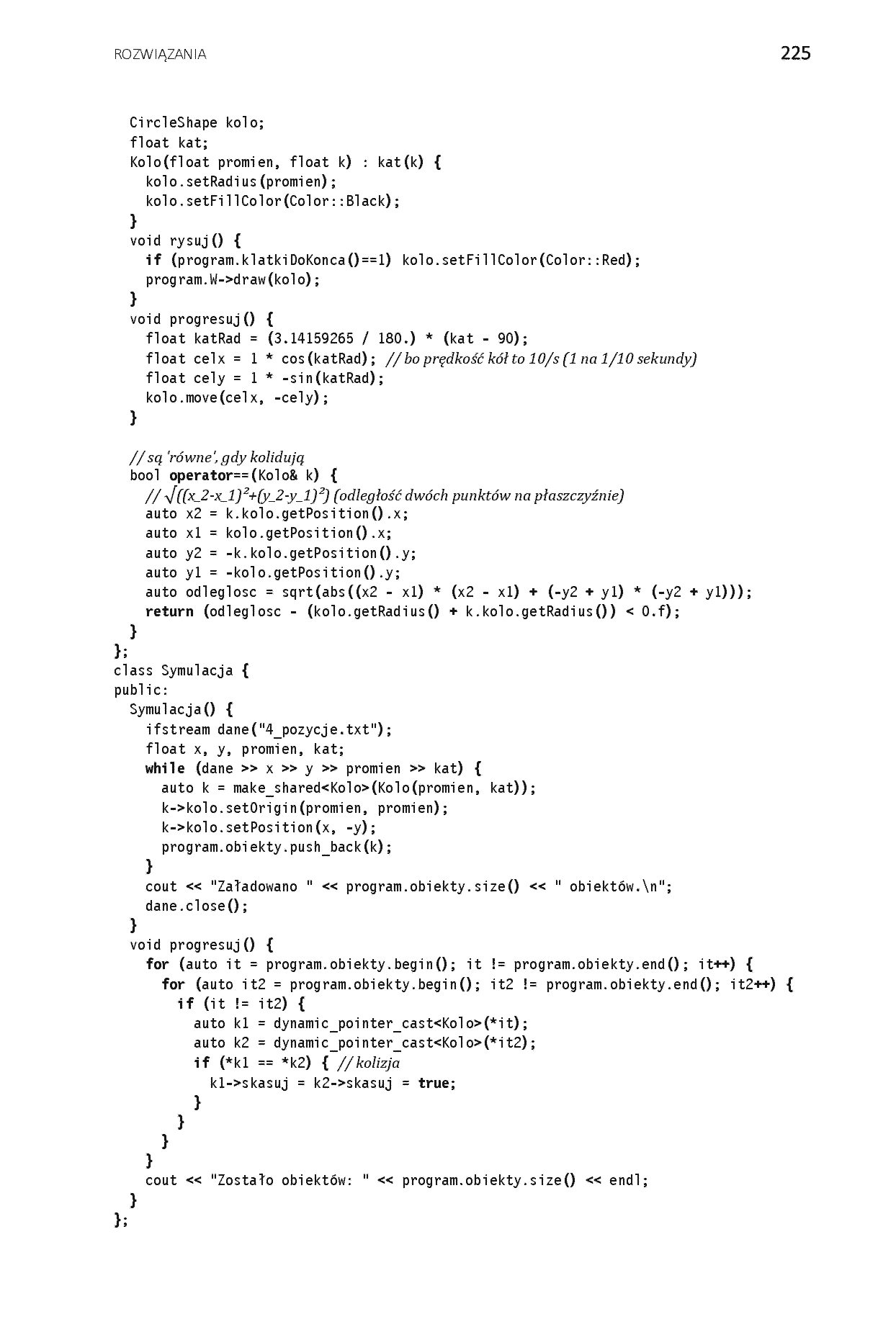 Fragment „C++. Zadania zaawansowane” — strona 19 z 22