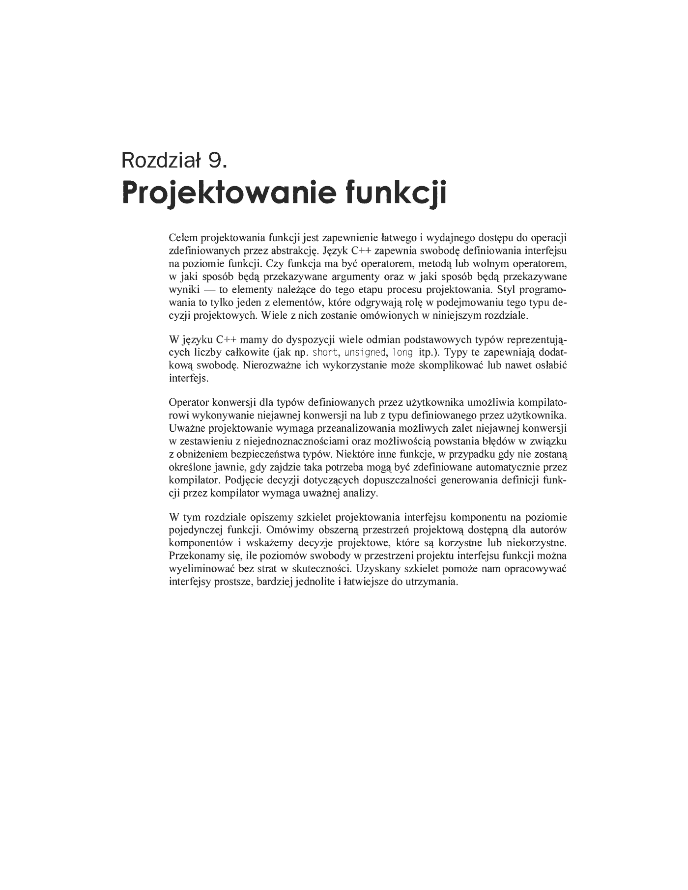 Fragment „C++. Projektowanie systemów informatycznych. Vademecum profesjonalisty” — strona 8 z 22