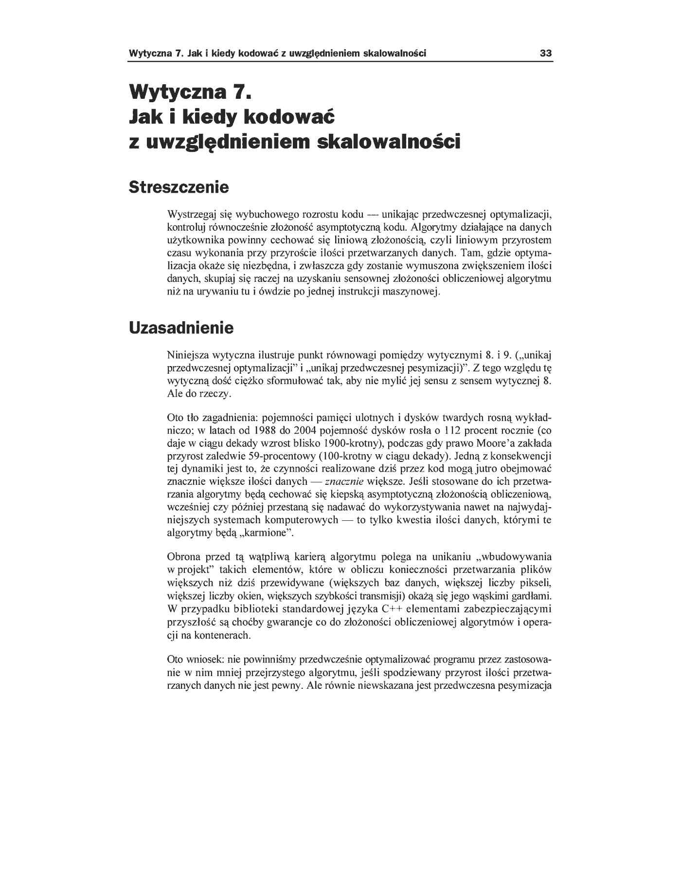 Fragment „Język C++. Standardy kodowania. 101 zasad, wytycznych i zalecanych praktyk” — strona 12 z 30